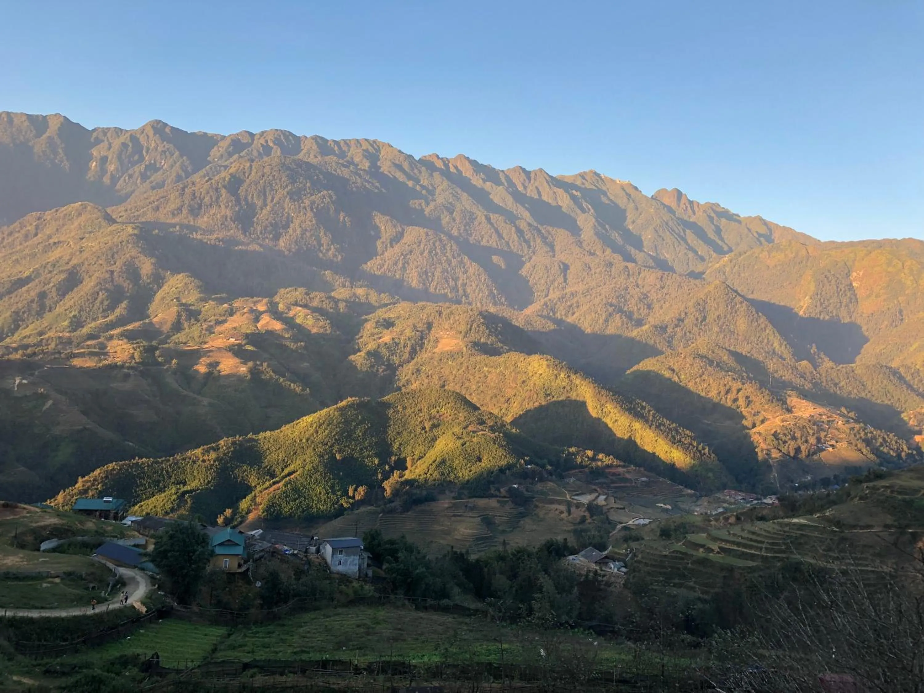 Mountain view in Liberty Sapa Hotel