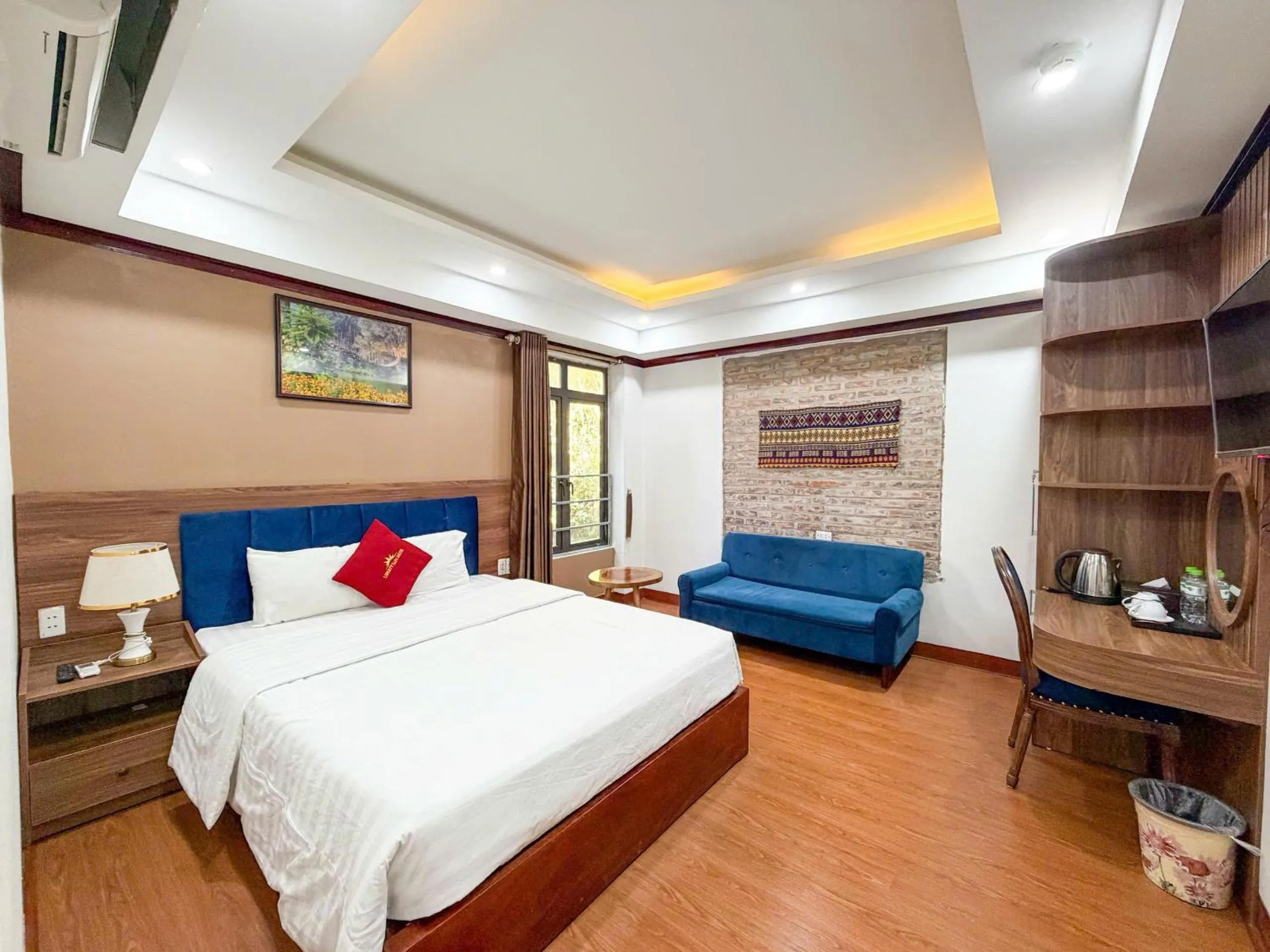 Bed in Liberty Sapa Hotel