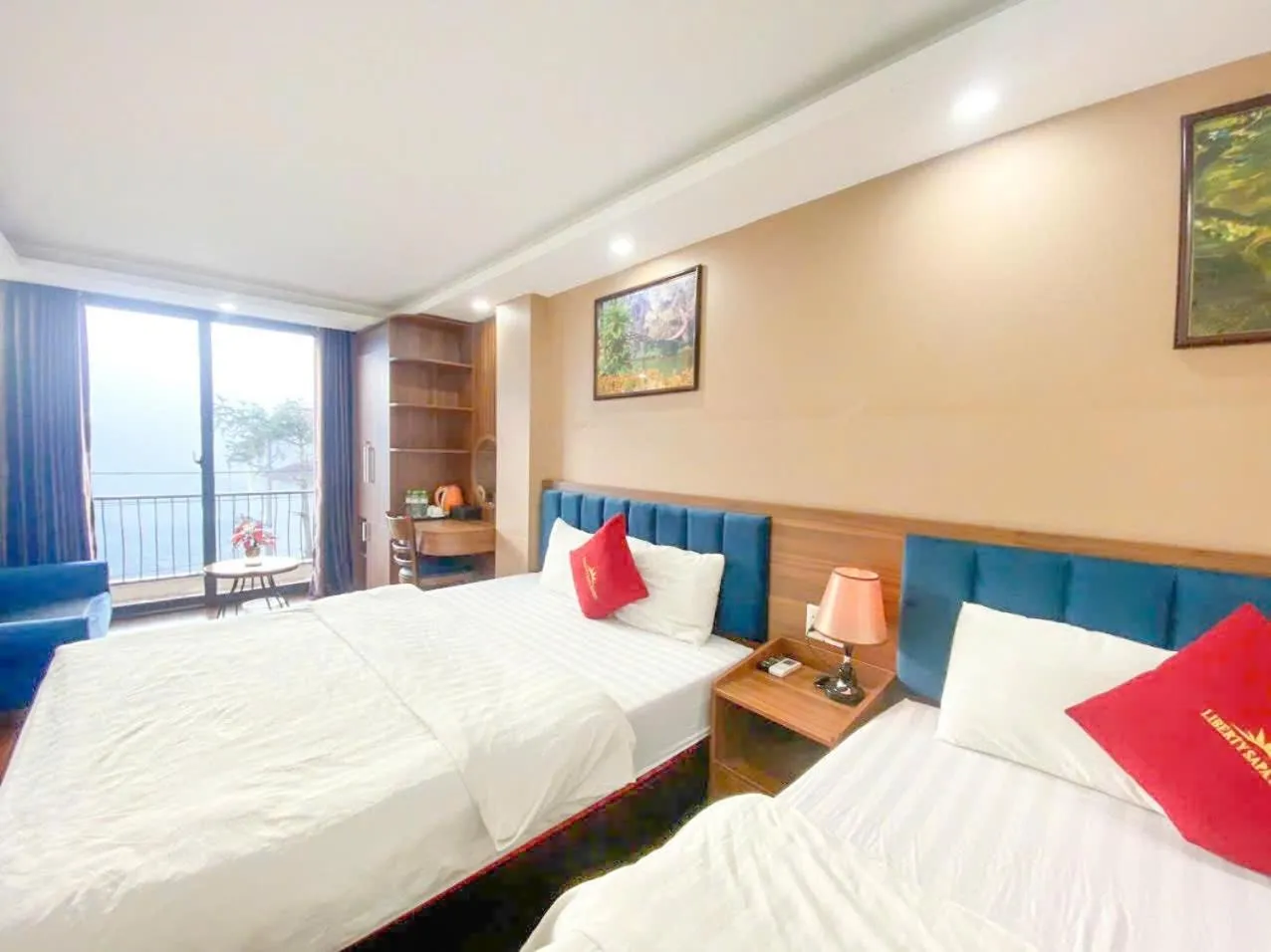 Bedroom, Bed in Liberty Sapa Hotel