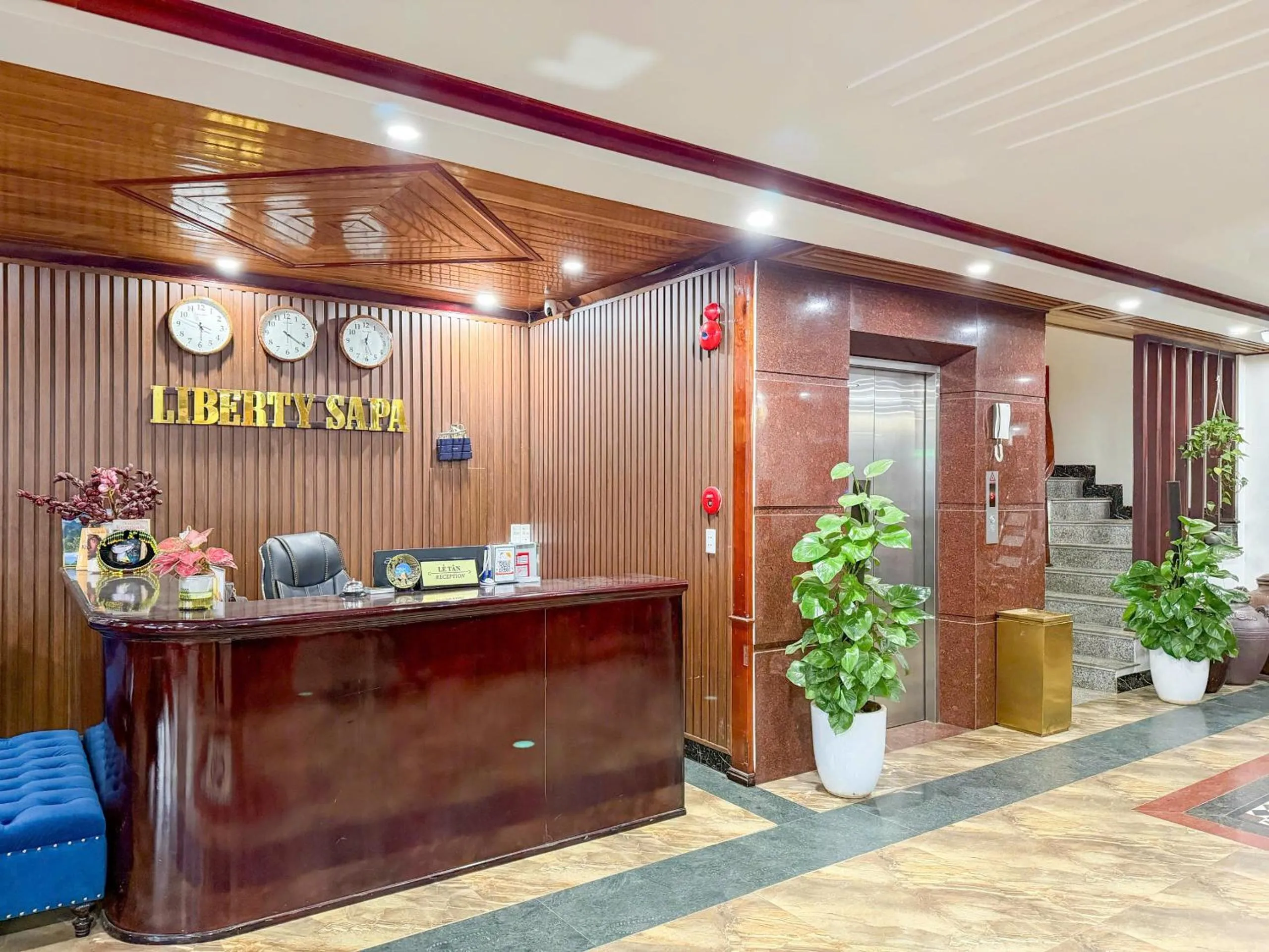 Lobby or reception in Liberty Sapa Hotel
