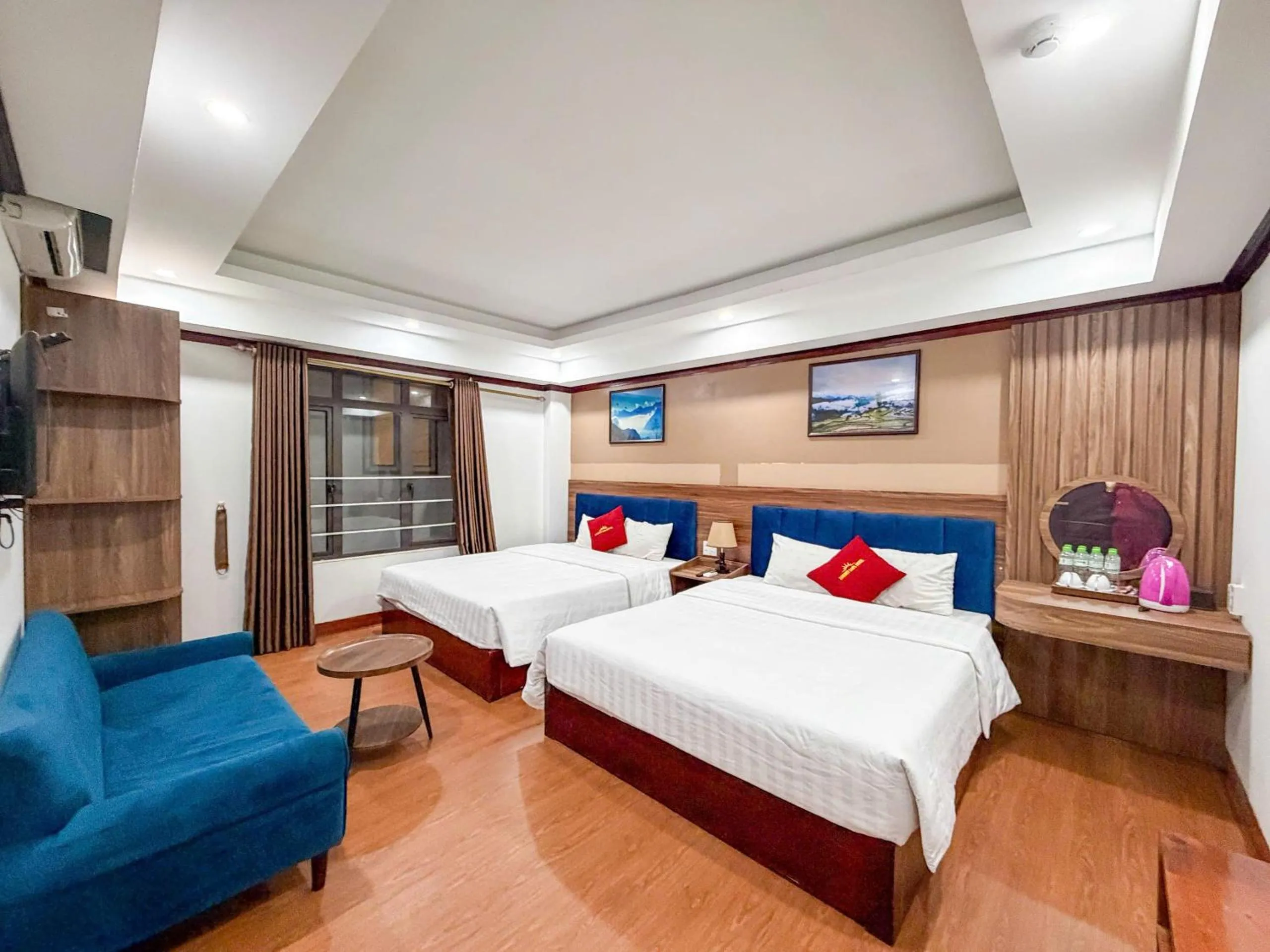 Bed in Liberty Sapa Hotel