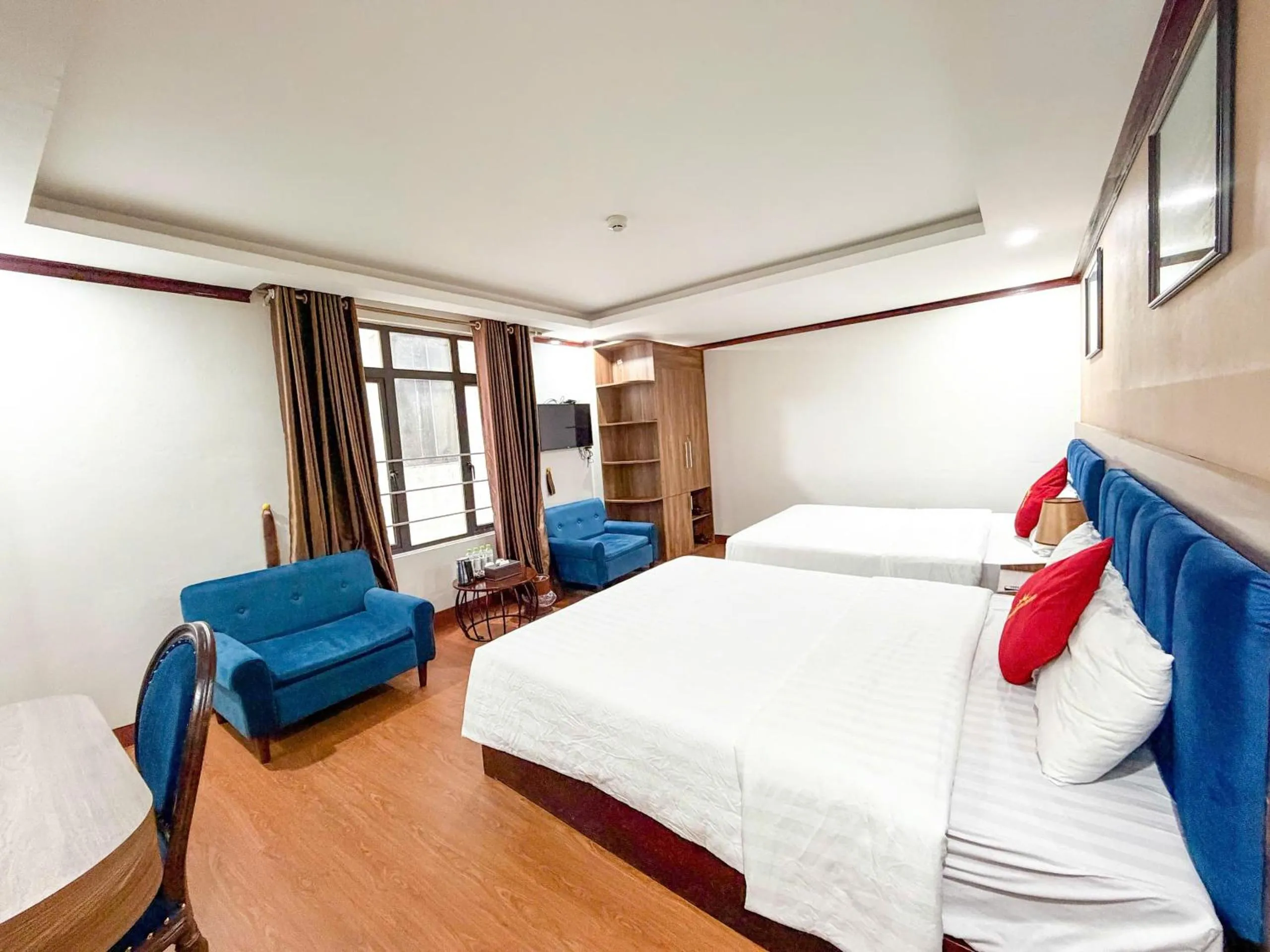 Bed in Liberty Sapa Hotel