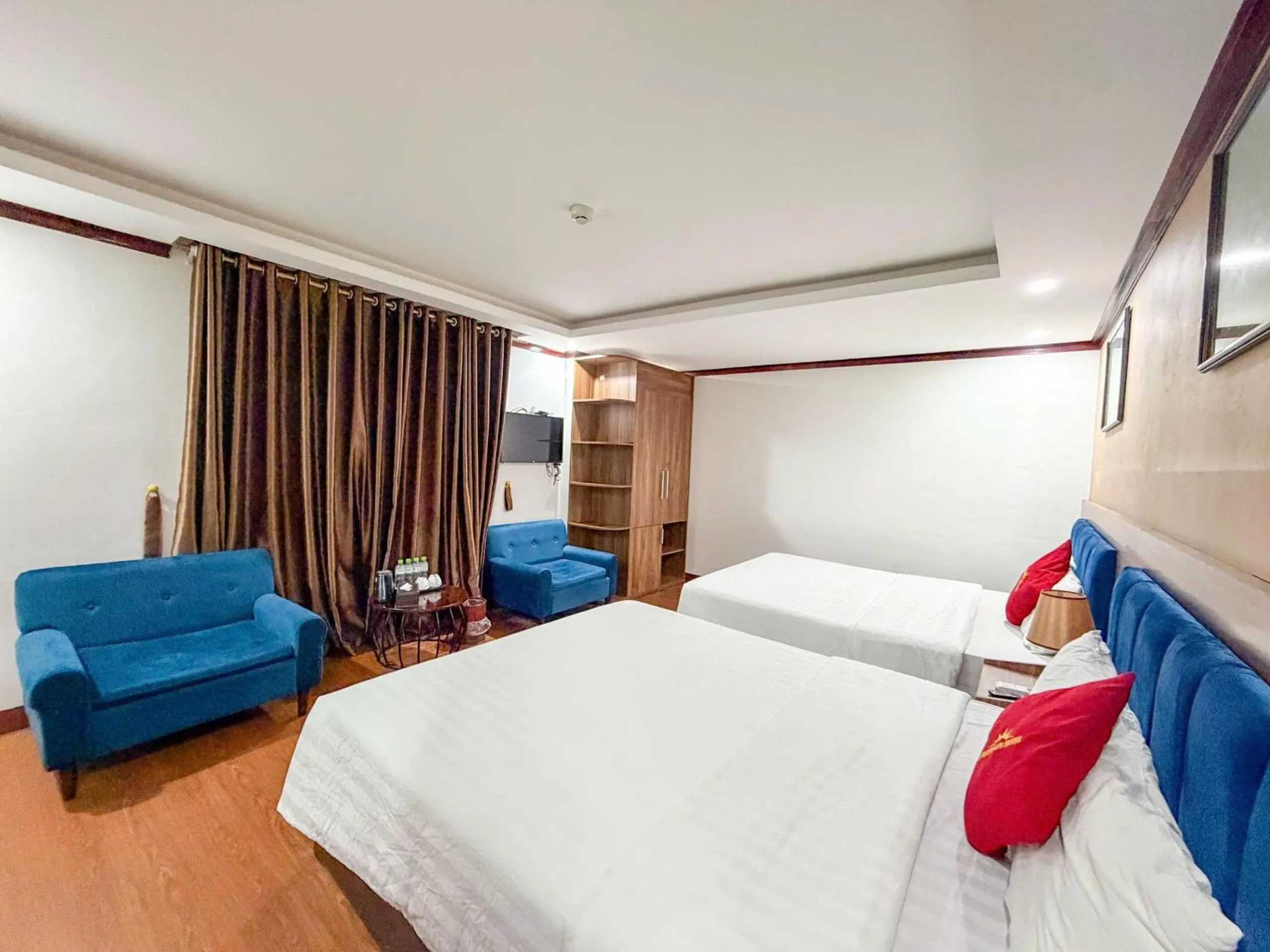 Bed in Liberty Sapa Hotel