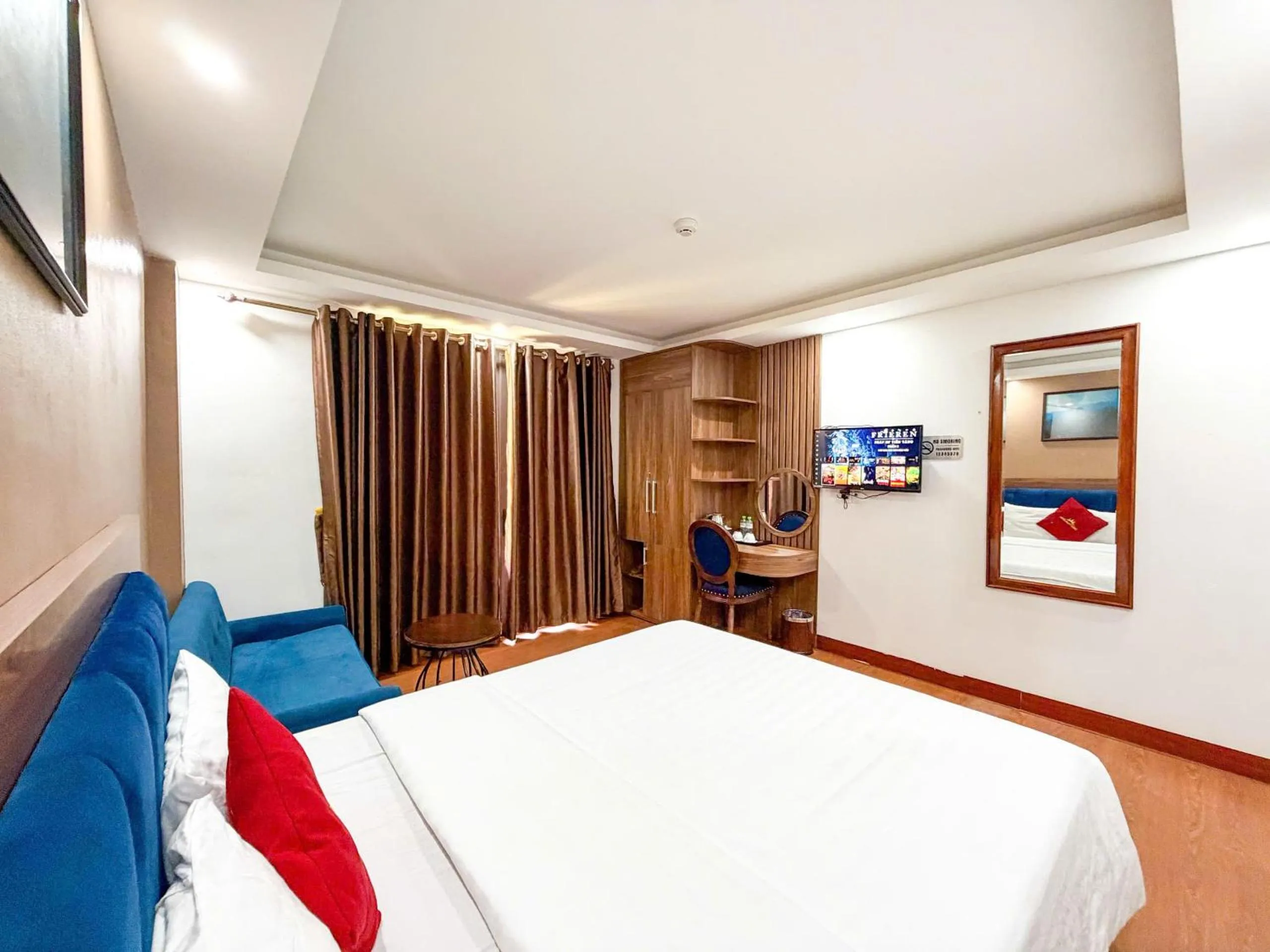 Bed in Liberty Sapa Hotel