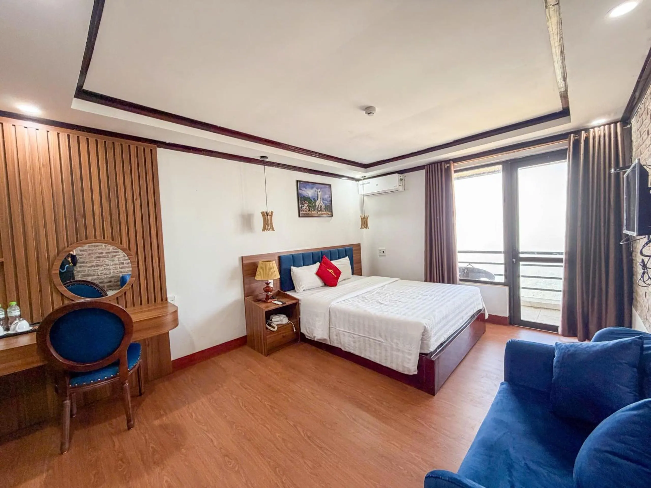 Bed in Liberty Sapa Hotel