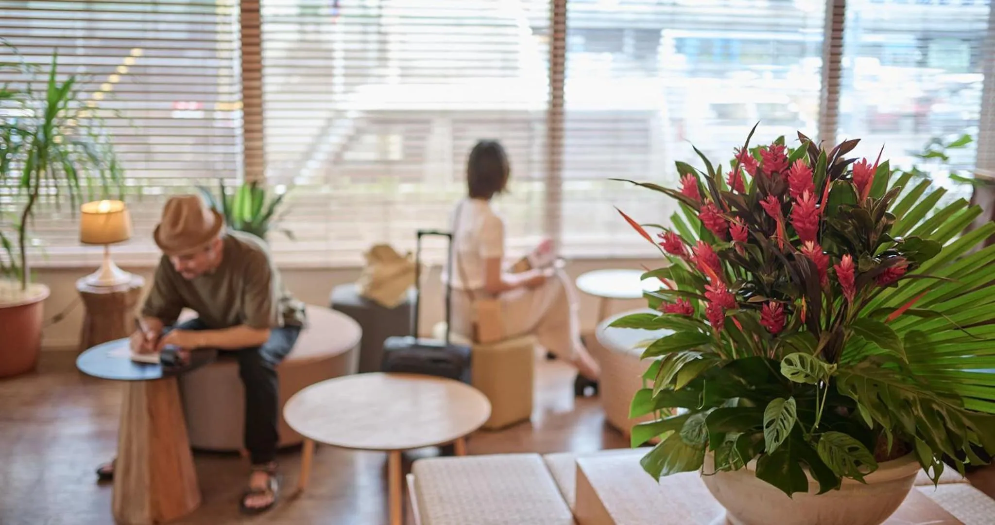 Lobby or reception in Ishigakijima Hotel Cucule