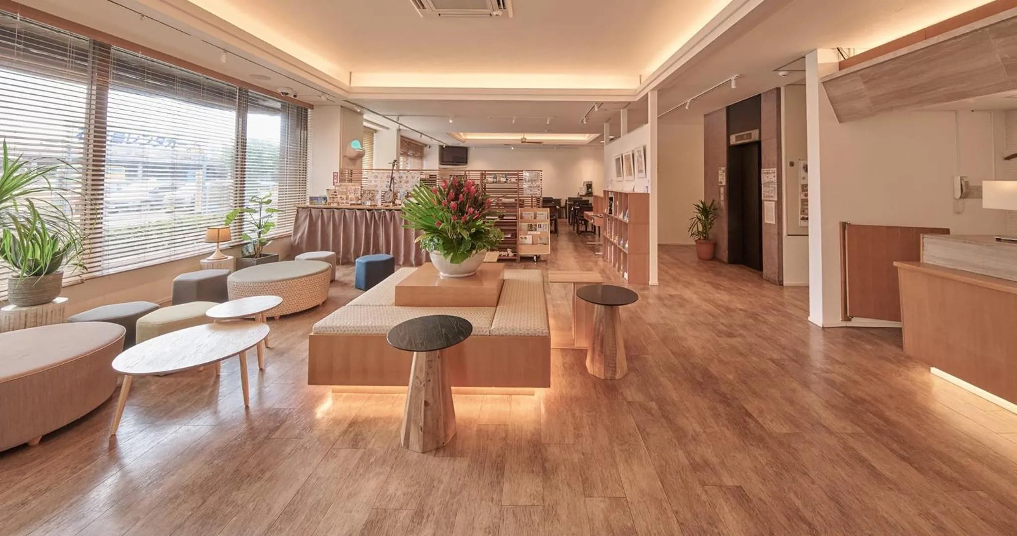 Lobby or reception in Ishigakijima Hotel Cucule