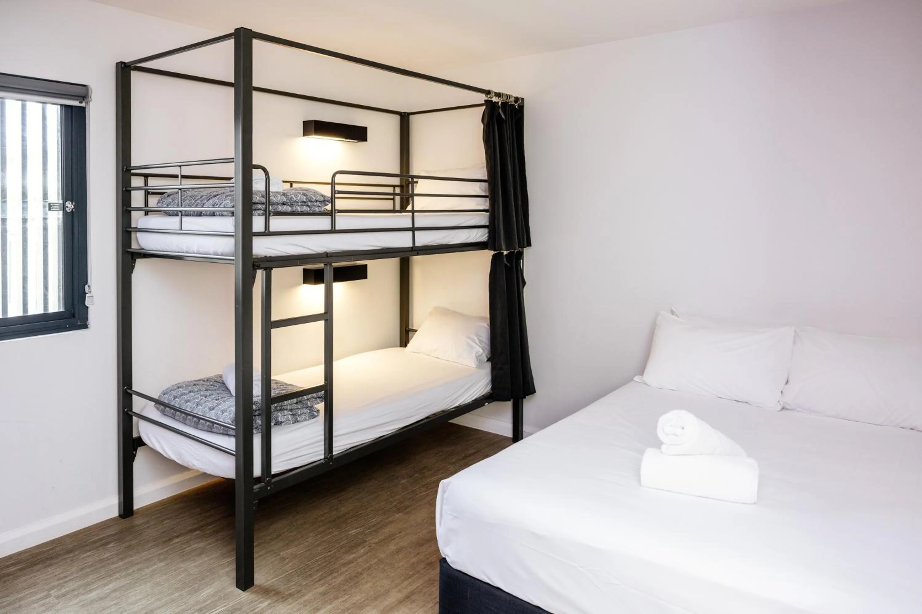 Bed in YHA Byron Bay