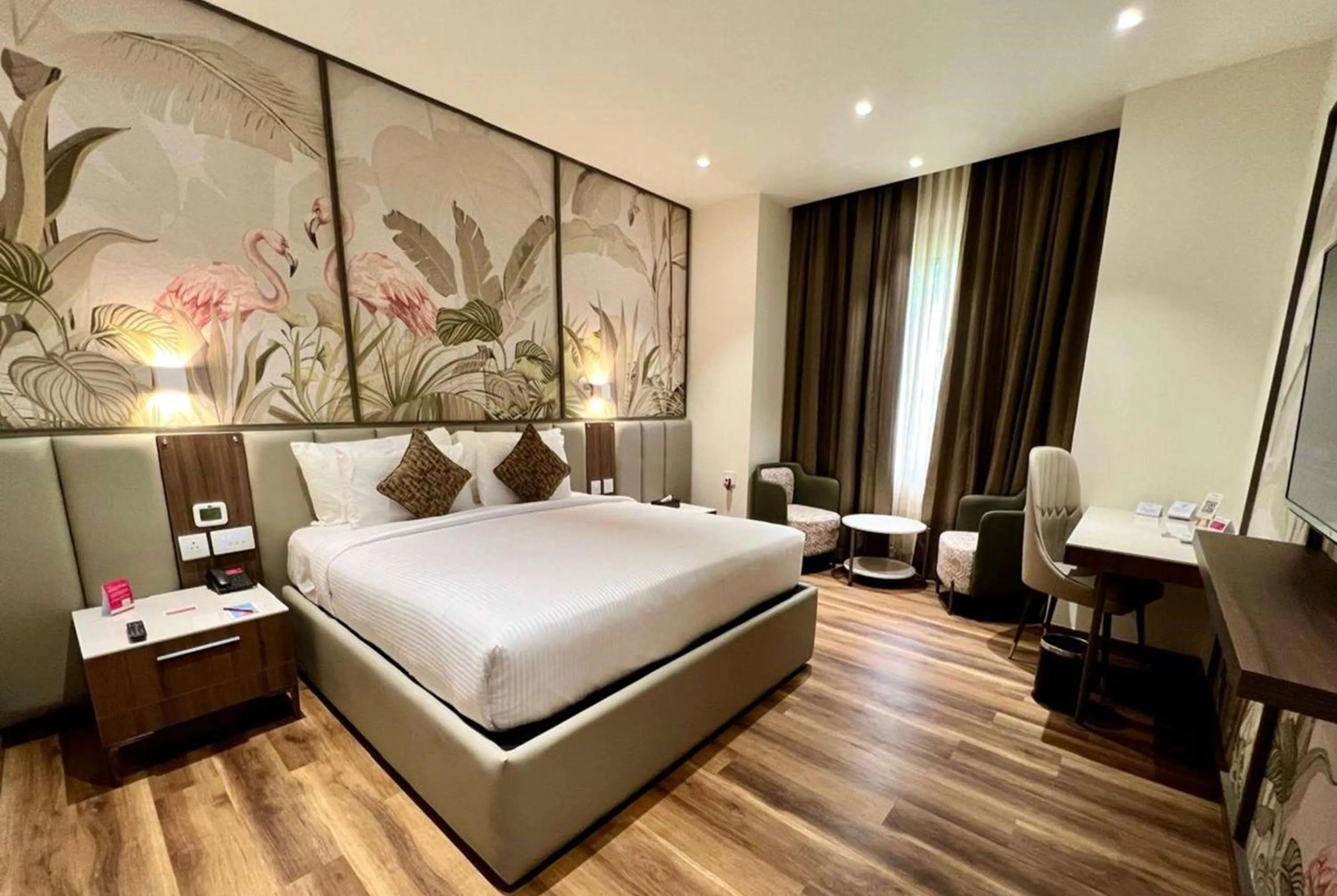 Photo of the whole room, Bed in Ramada Resort by Wyndham Kochi