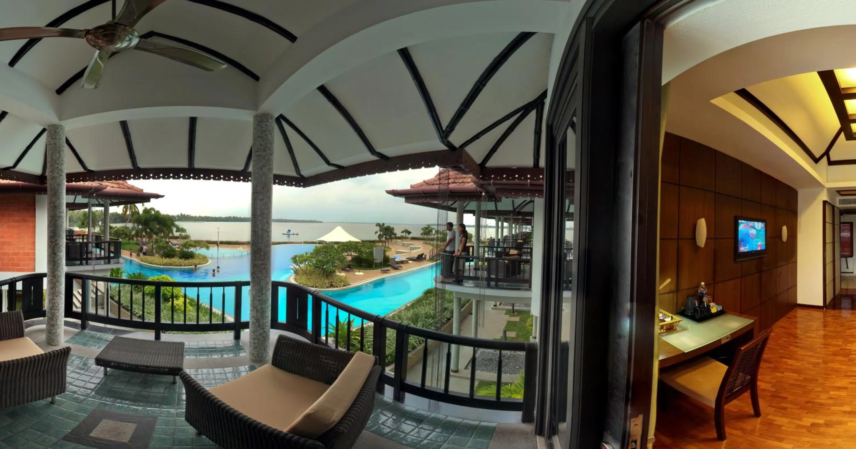 Balcony/Terrace in Ramada Resort by Wyndham Kochi