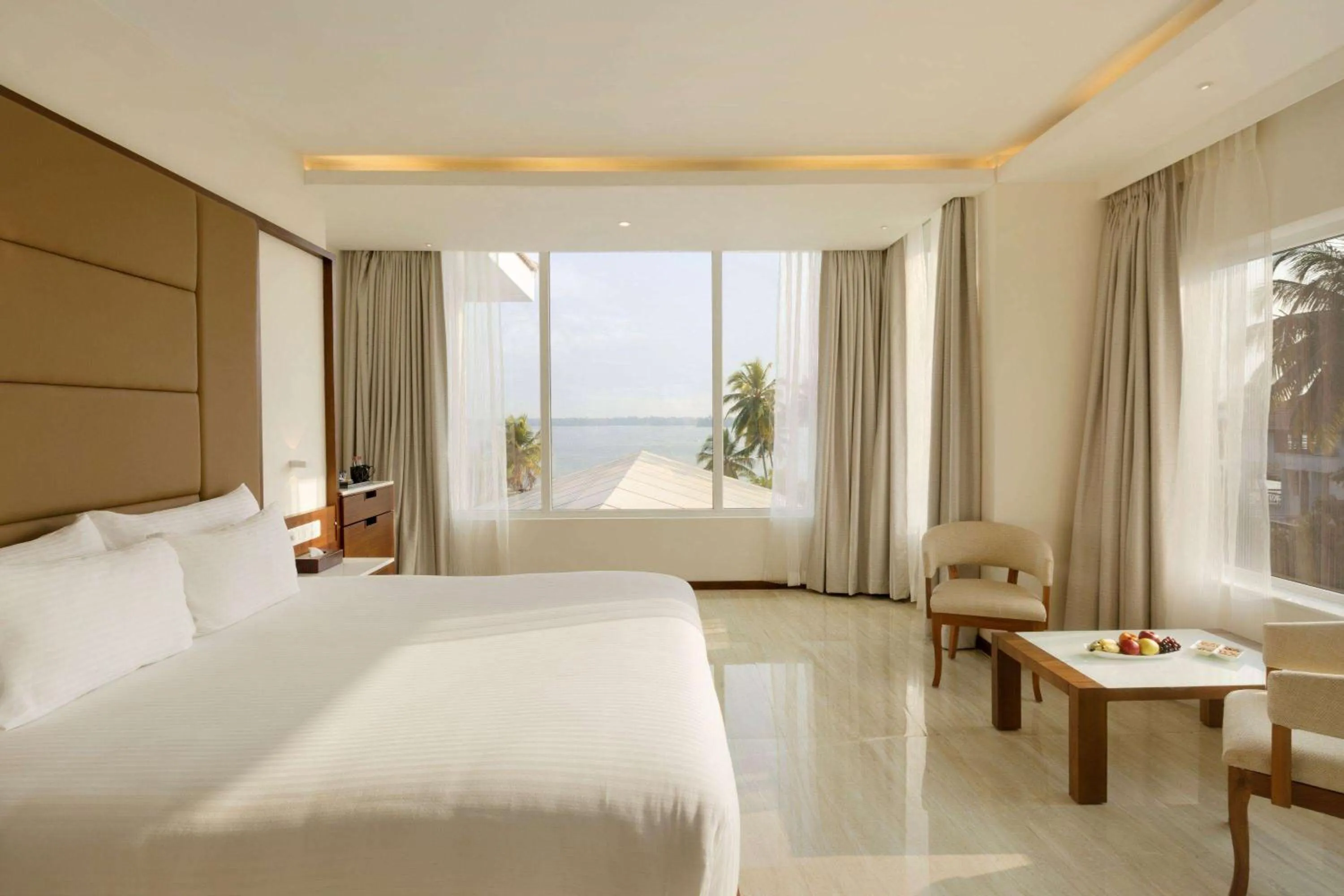 Photo of the whole room, Bed in Ramada Resort by Wyndham Kochi