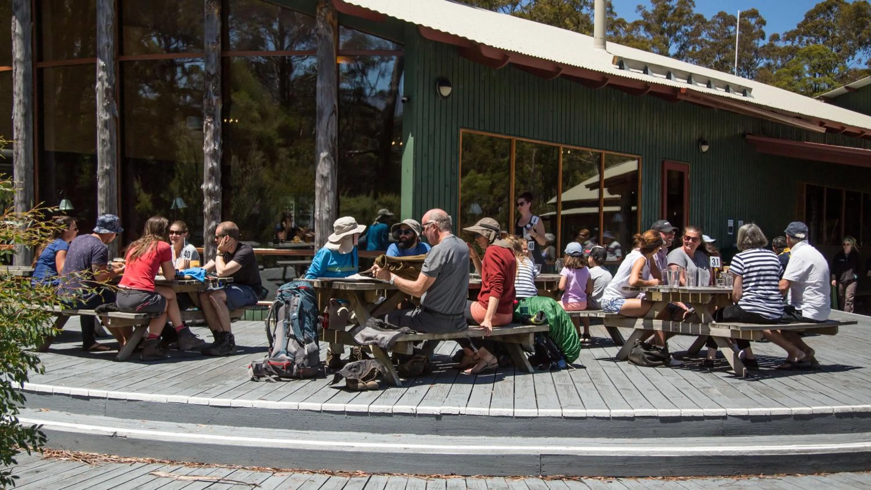 Restaurant/places to eat in Lake St Clair Lodge