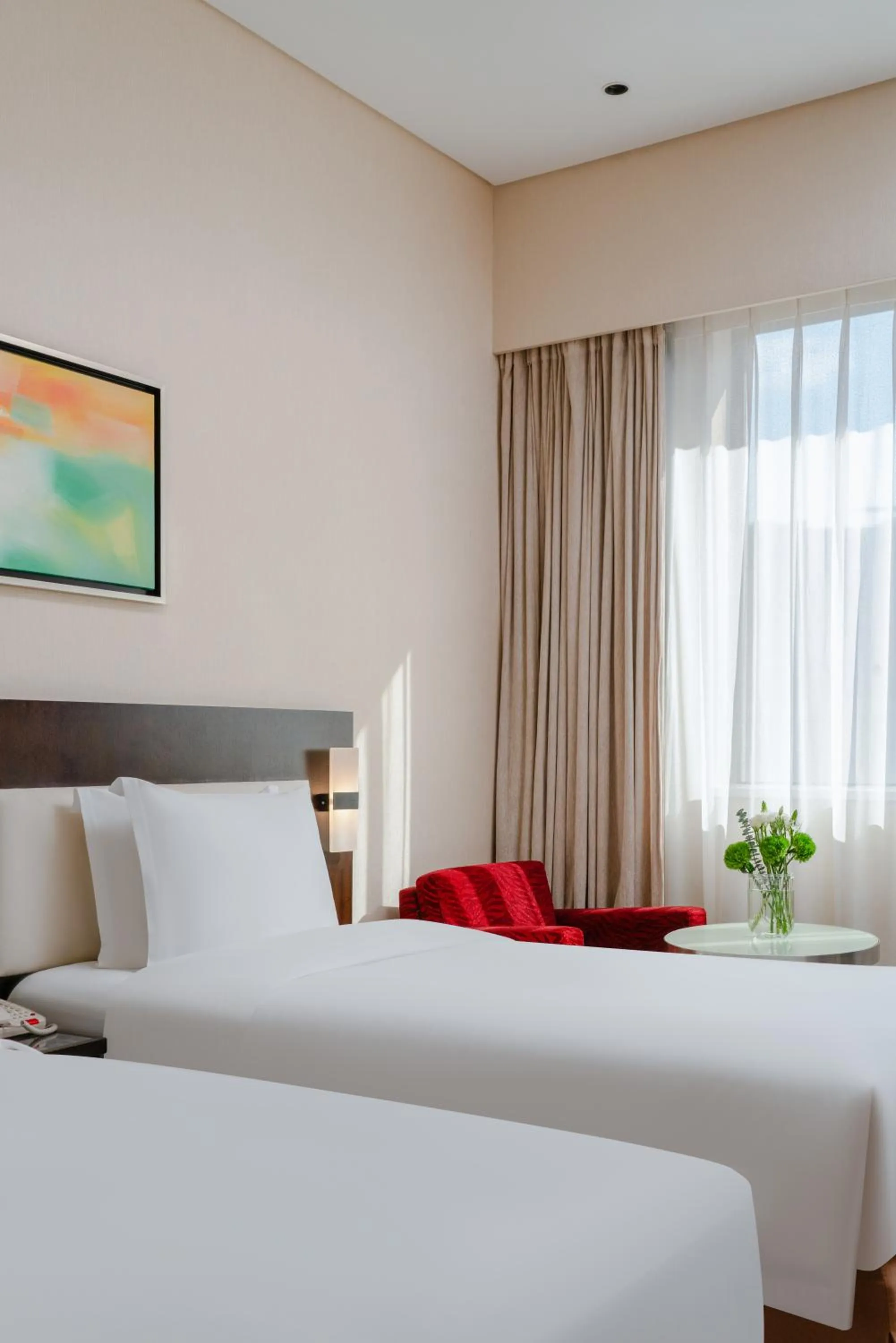 Bed in Holiday Inn Express Chengdu Gulou-Tianfu Square Chunxi Road Branch