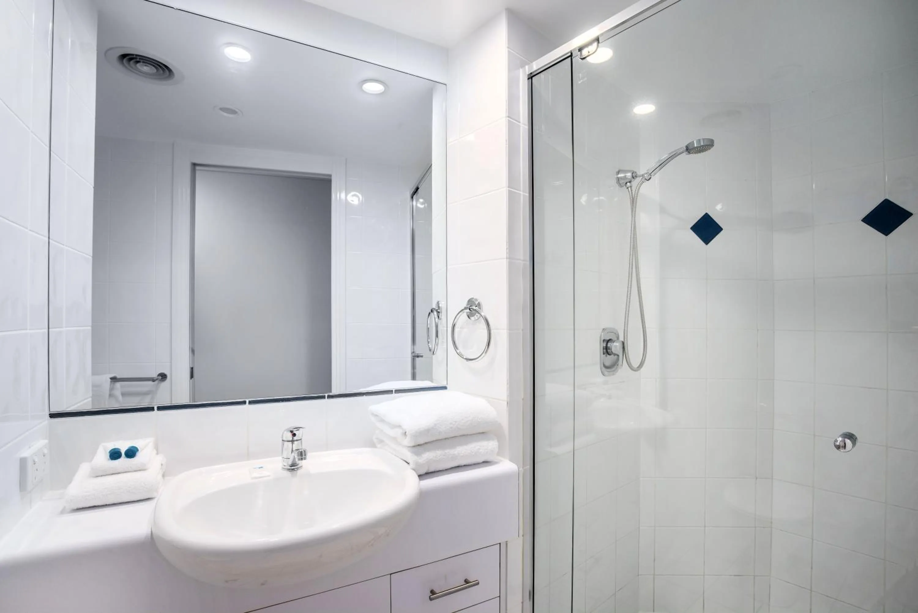 Shower in Watermark Resort Caloundra