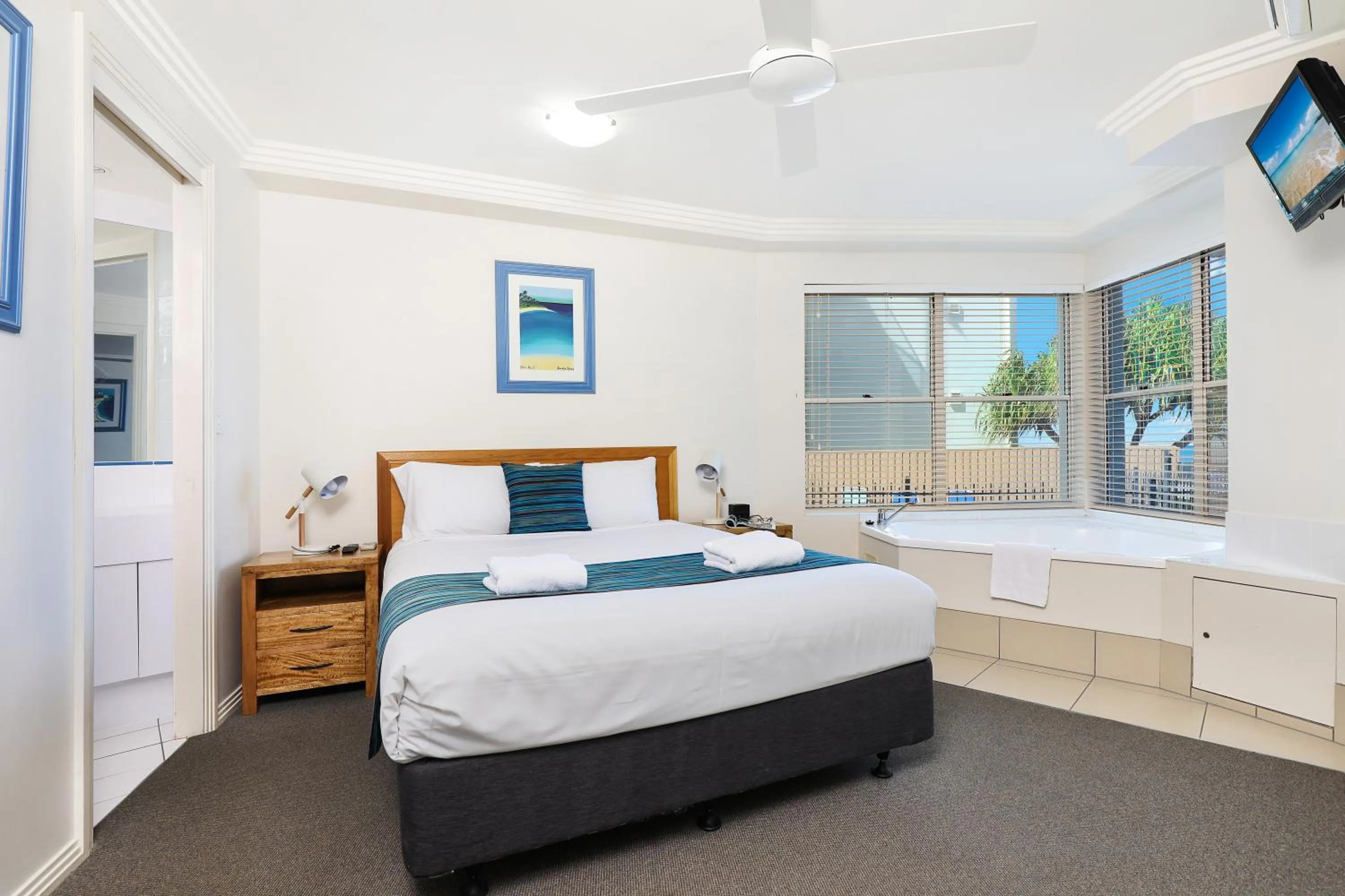 Bedroom, Bed in Watermark Resort Caloundra