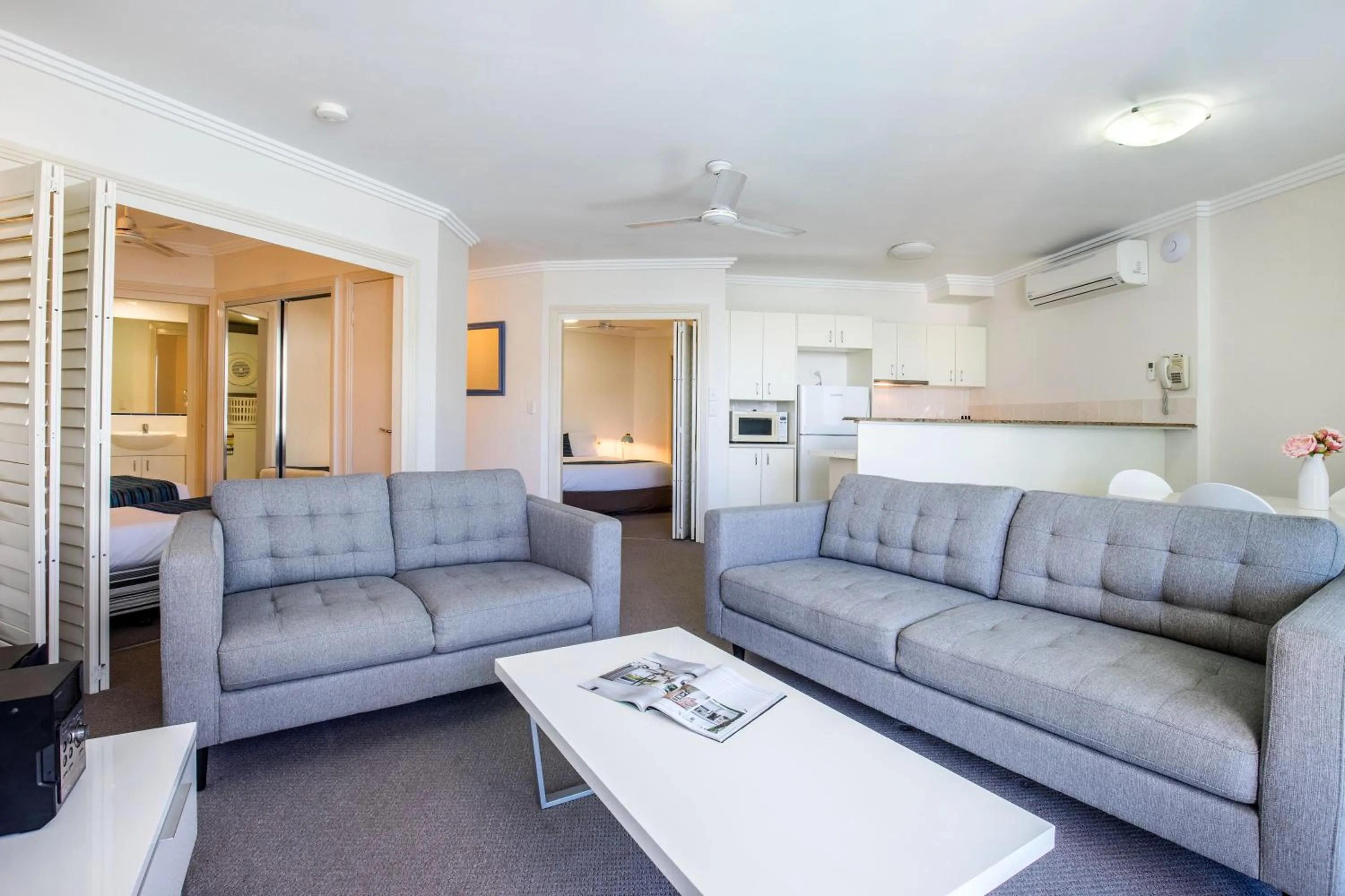 Living room in Watermark Resort Caloundra
