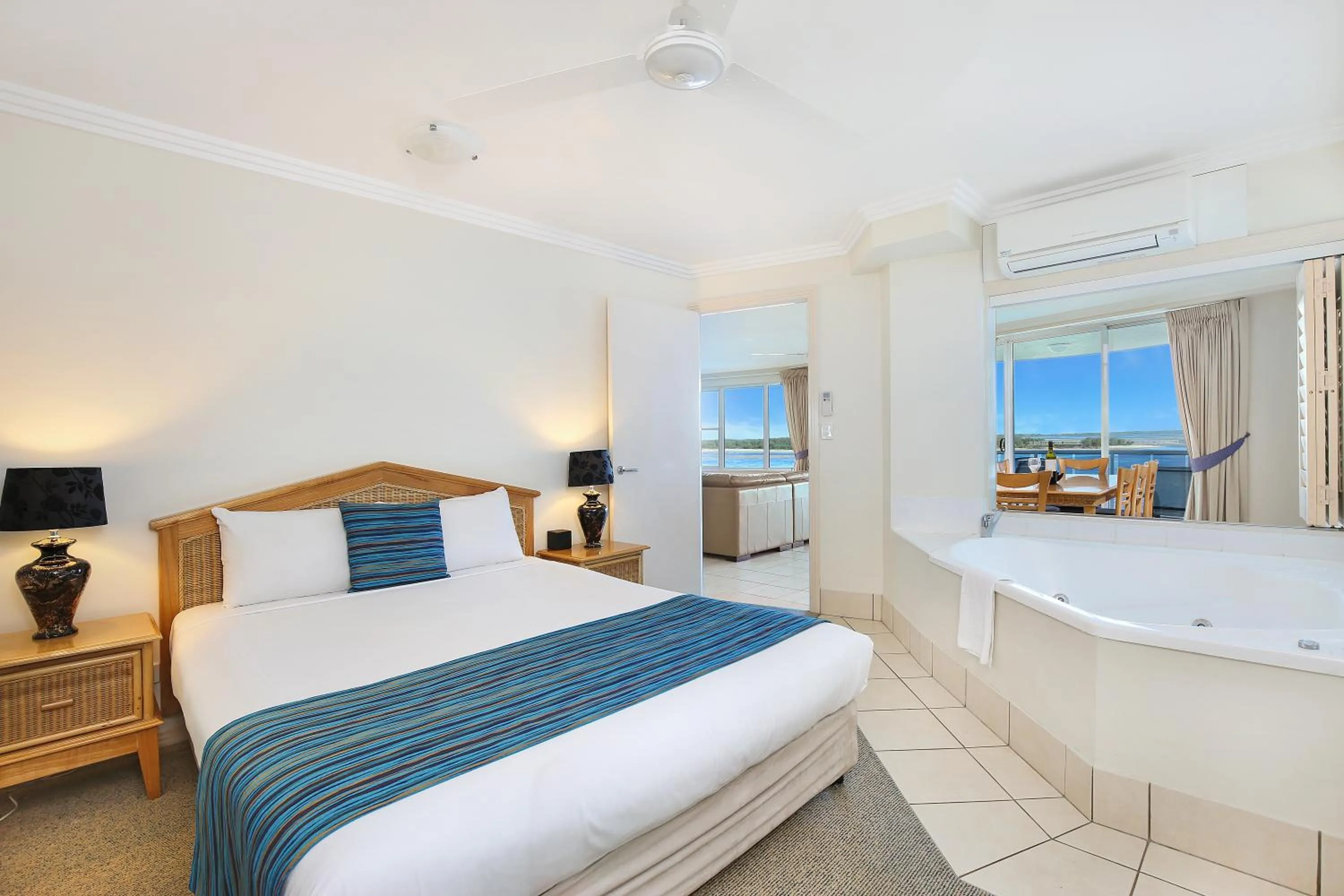 Bed in Watermark Resort Caloundra