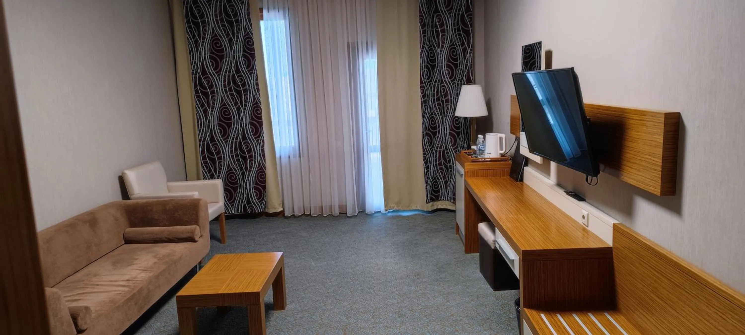 Balcony/Terrace in Grand Nur Plaza Hotel