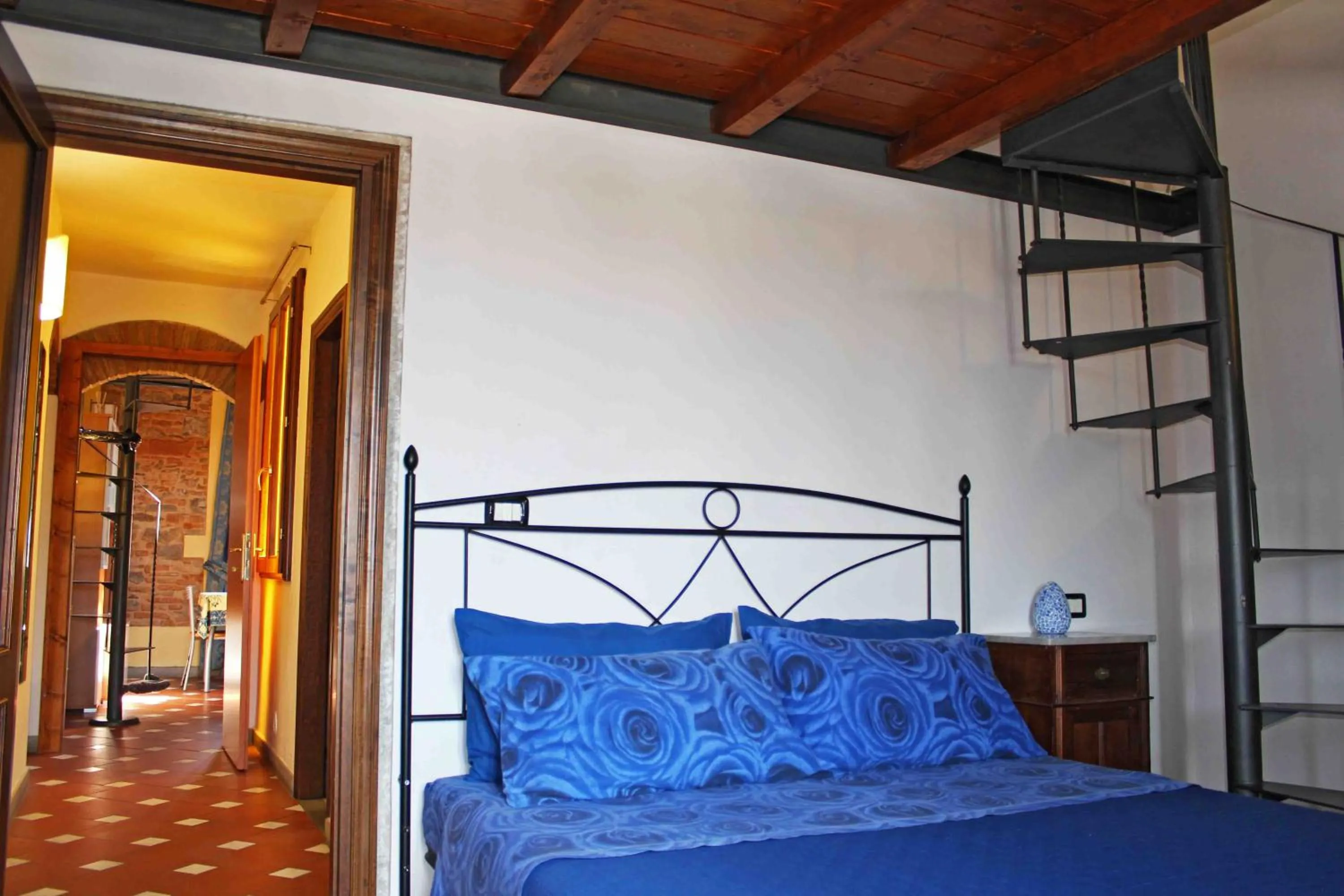 Bed in Max Apartments