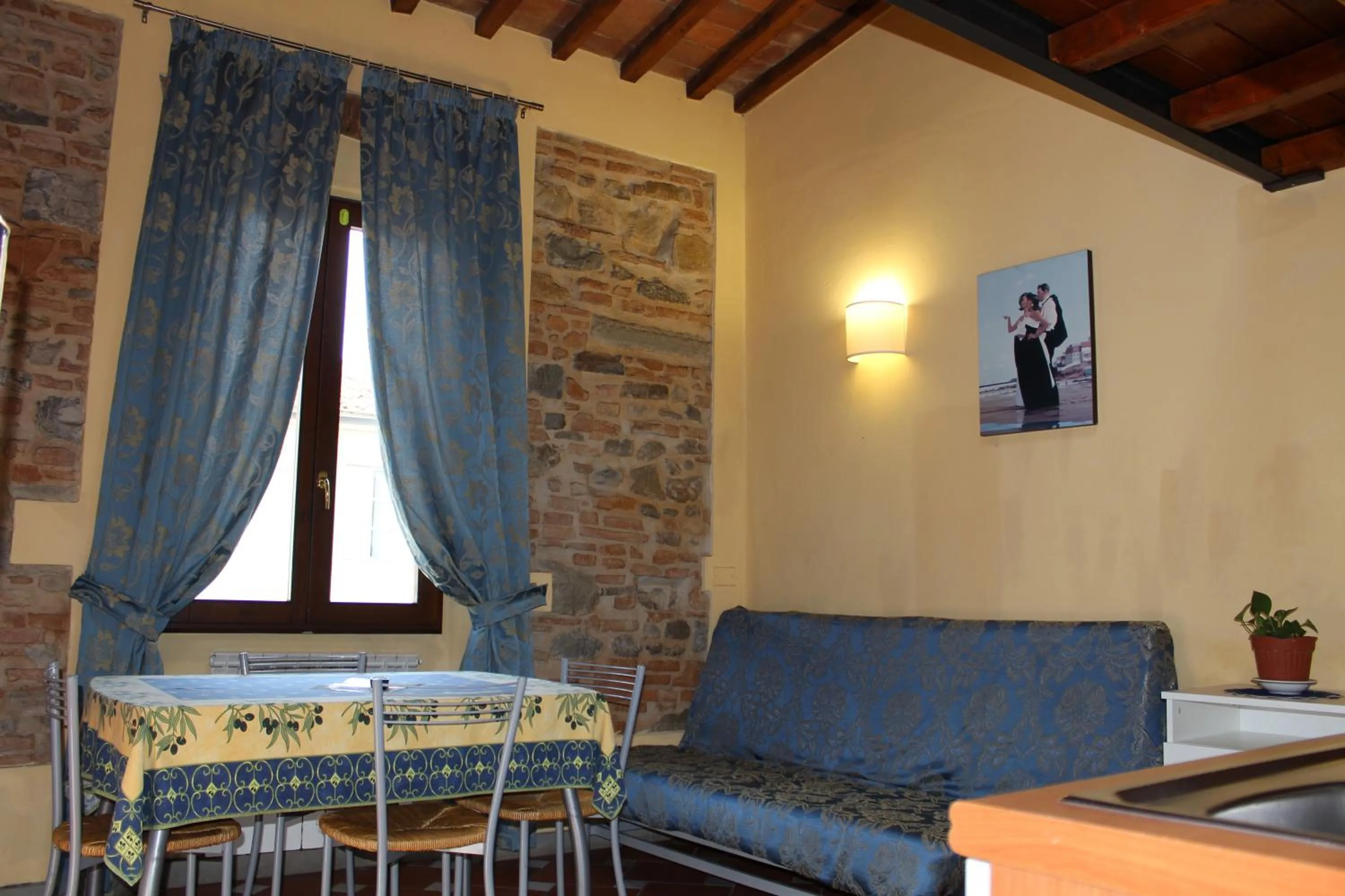 Seating Area in Max Apartments