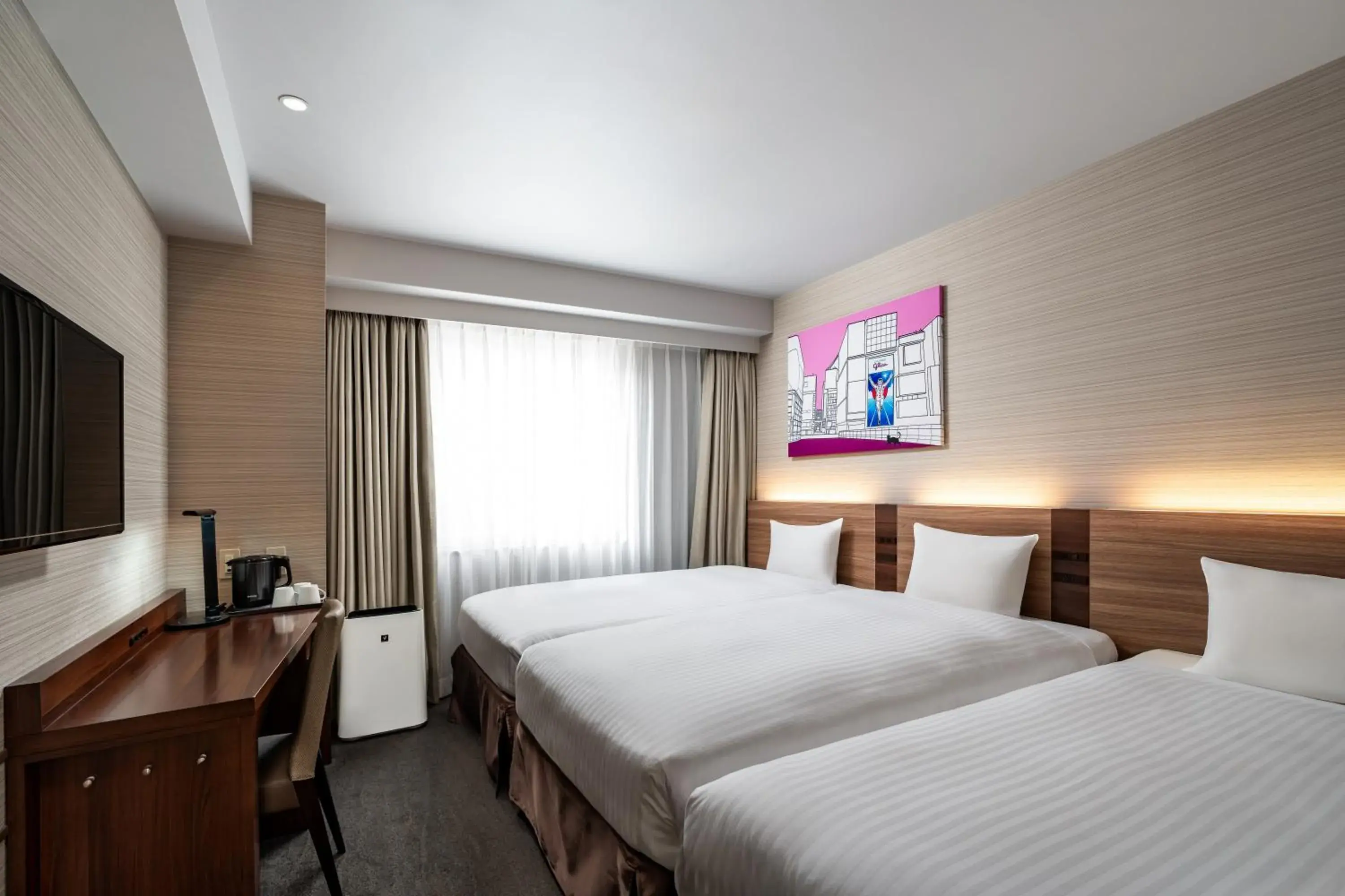 Deluxe Triple Room in Noku Osaka Deluxe Triple Room in Noku Osaka