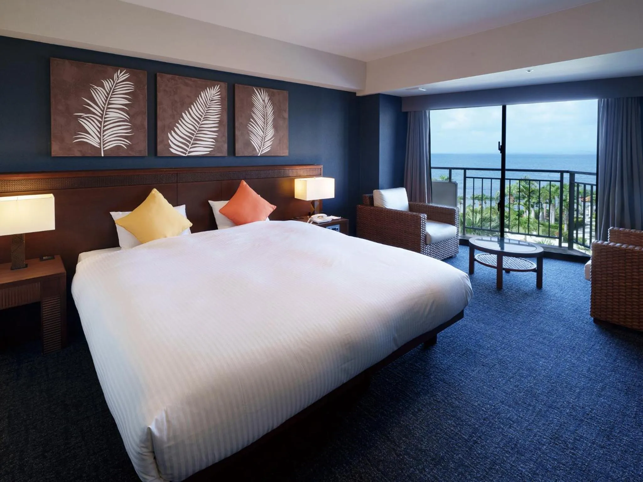 Bedroom, Bed in GRANDVRIORESORT ISHIGAKIJIMA Ocean's Wing & Villa Garden