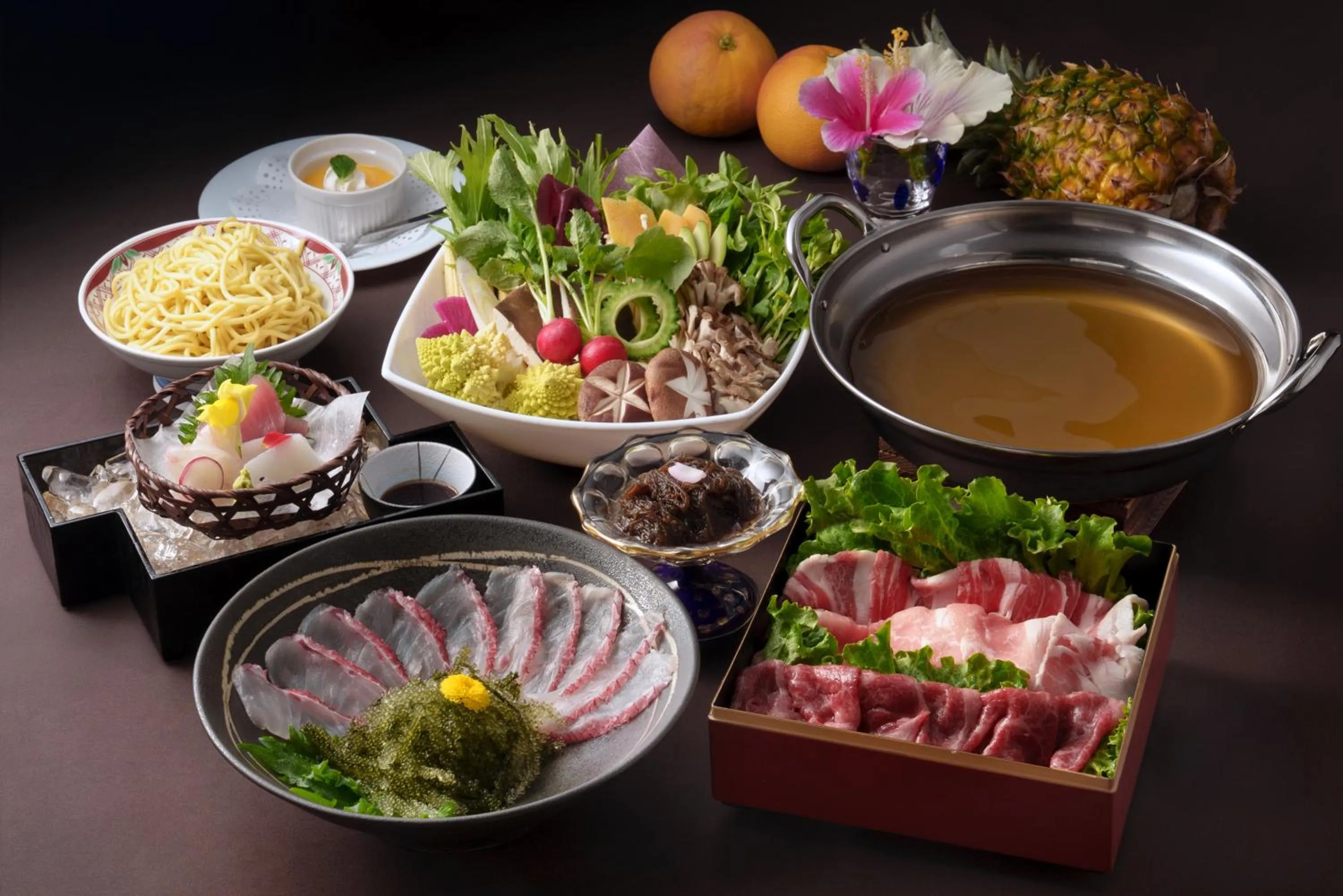 Dinner in GRANDVRIORESORT ISHIGAKIJIMA Ocean's Wing & Villa Garden