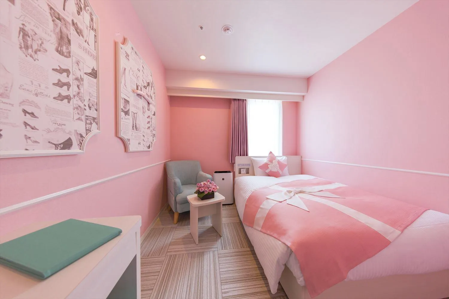 Standard Double Room with Shower on Top Floor - single occupancy - Female Only in DEL style Nagoya Nayabashi by Daiwa Roynet Hotel