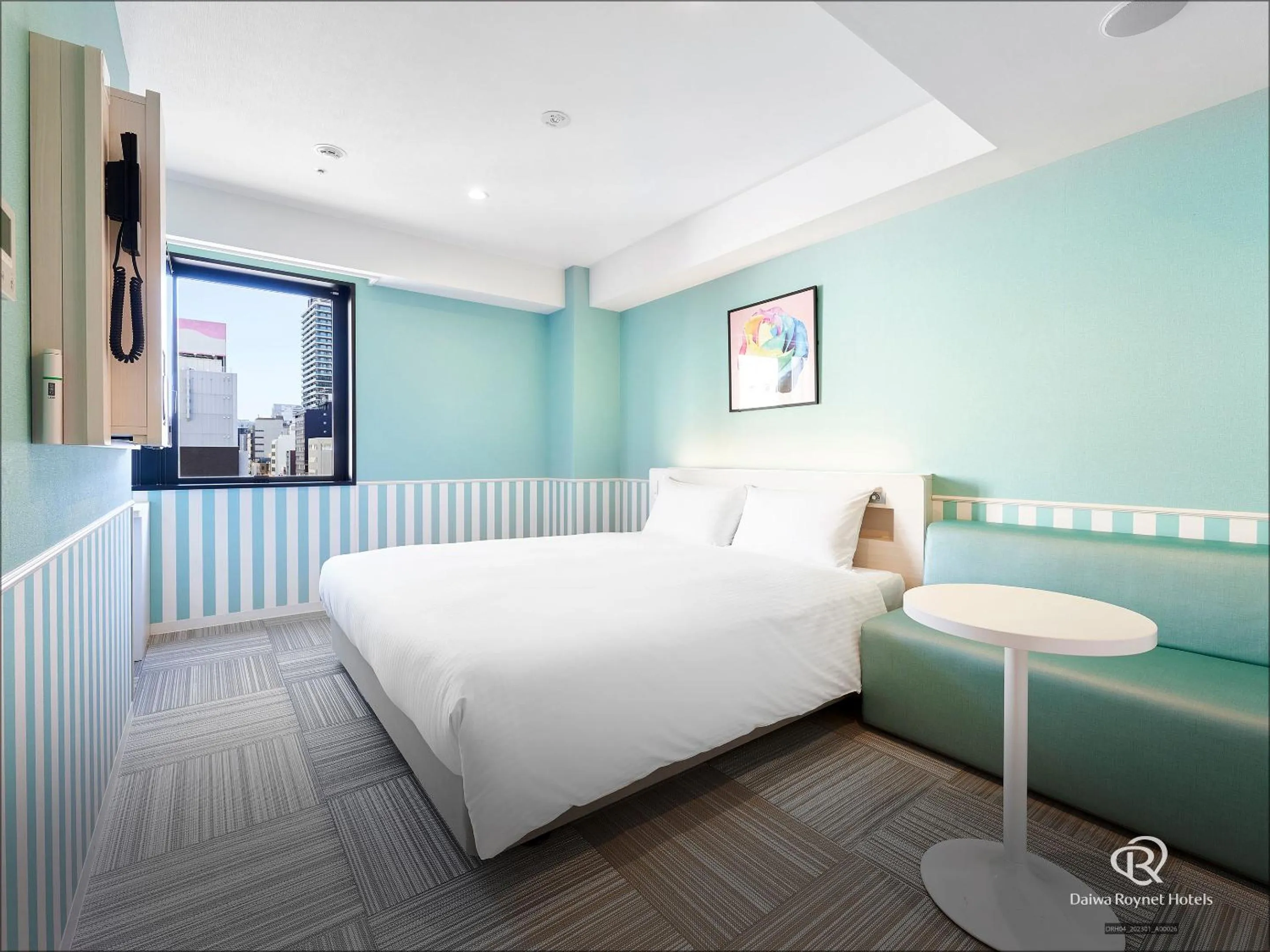 Bed in DEL style Nagoya Nayabashi by Daiwa Roynet Hotel