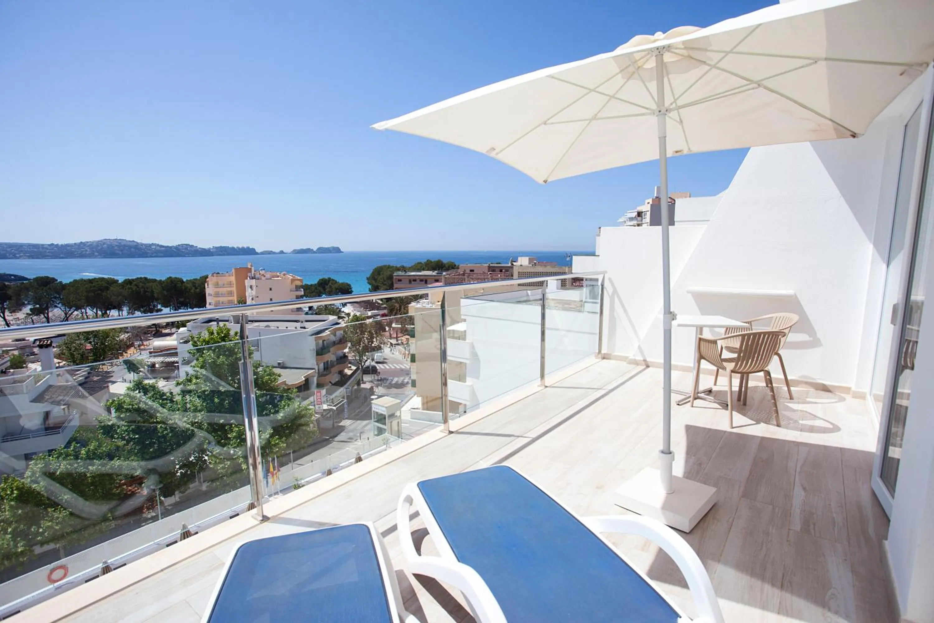 Sea view in Aparthotel Novo Mar