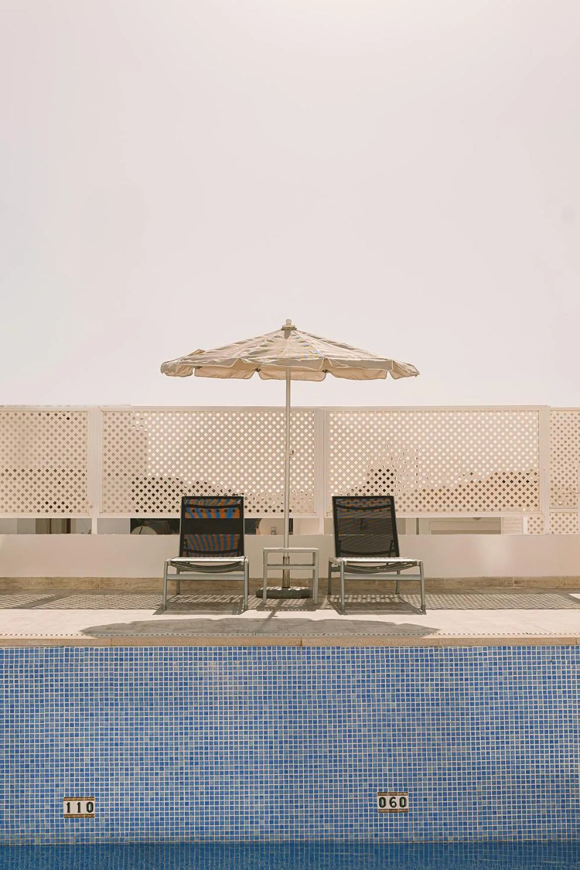 Swimming pool in Aparthotel Novo Mar