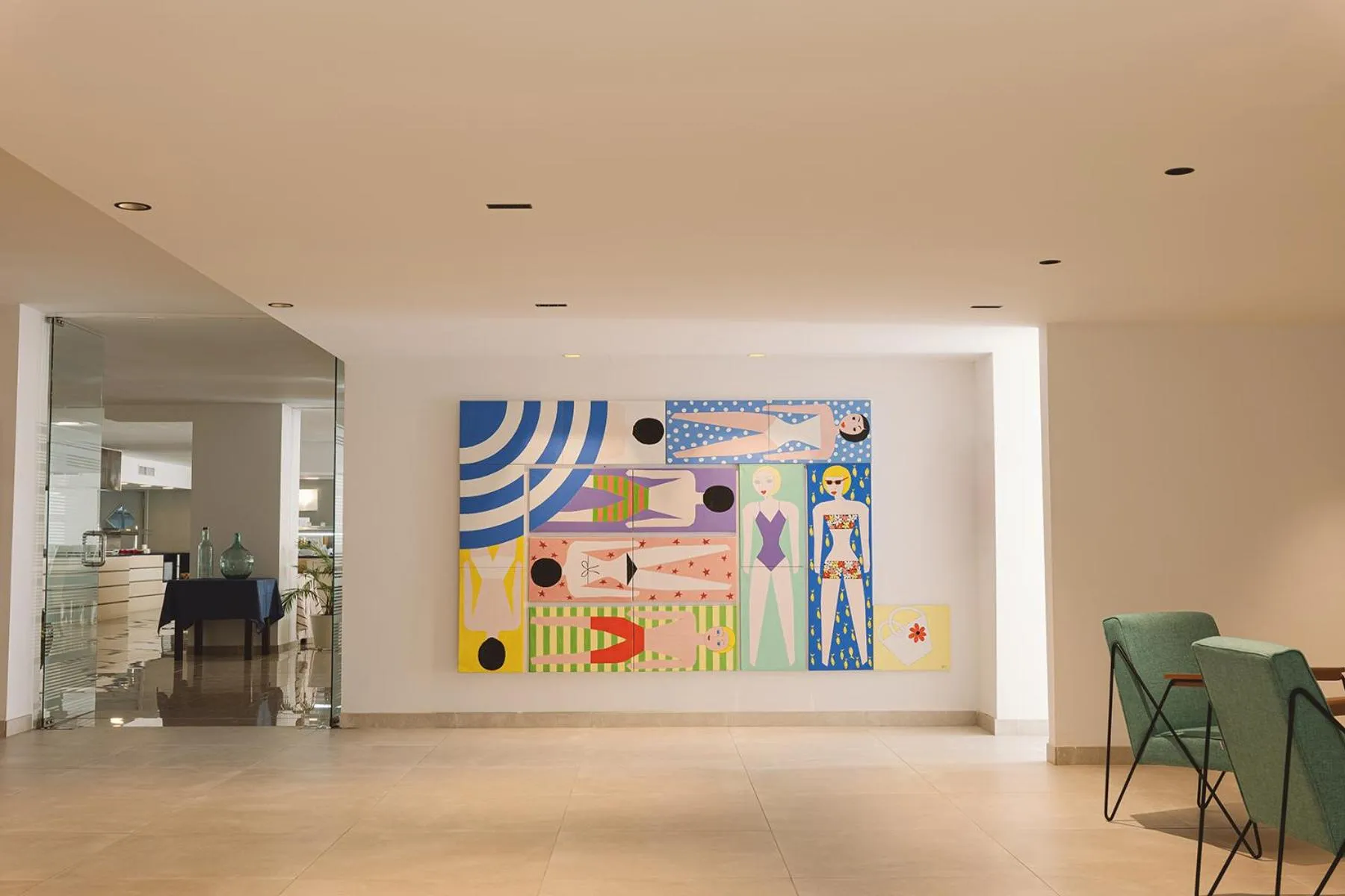 Lobby or reception in Aparthotel Novo Mar