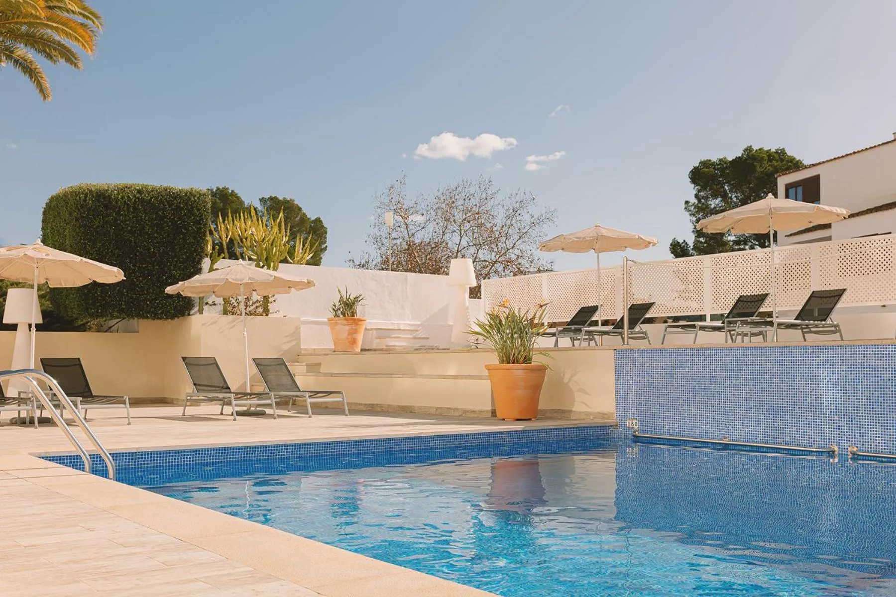 Swimming pool in Aparthotel Novo Mar