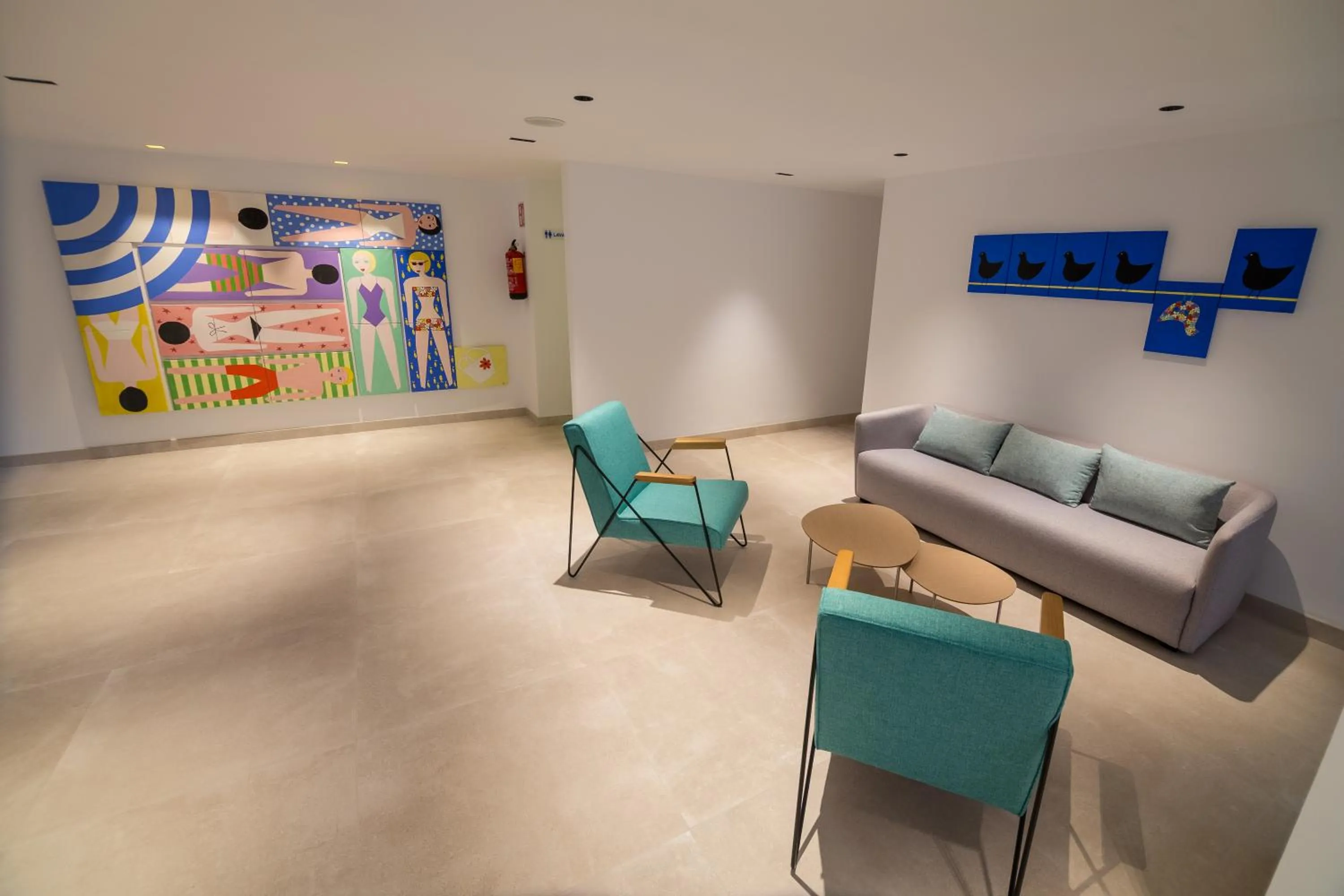 Lobby or reception in Aparthotel Novo Mar