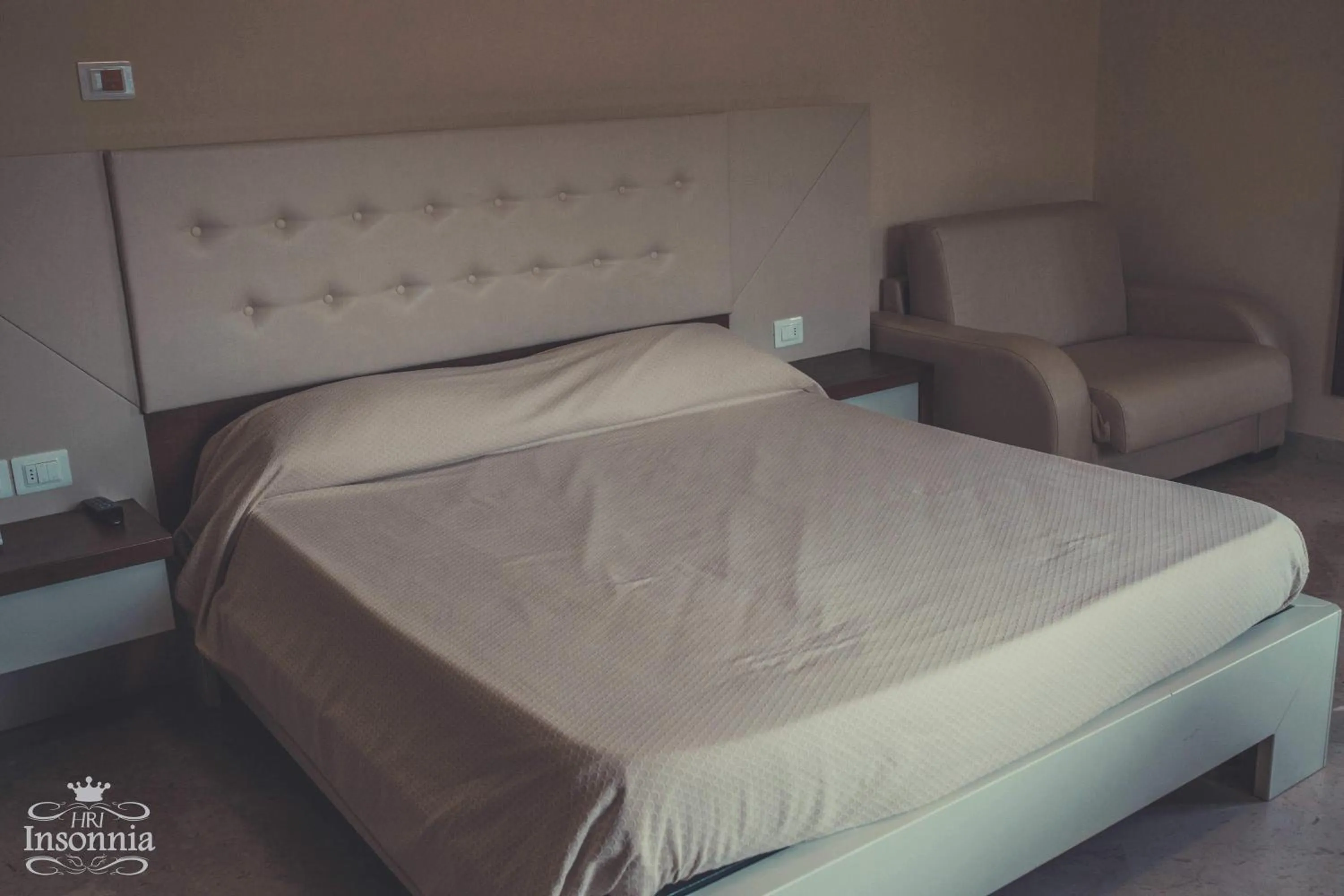 Bed in Hotel Insonnia