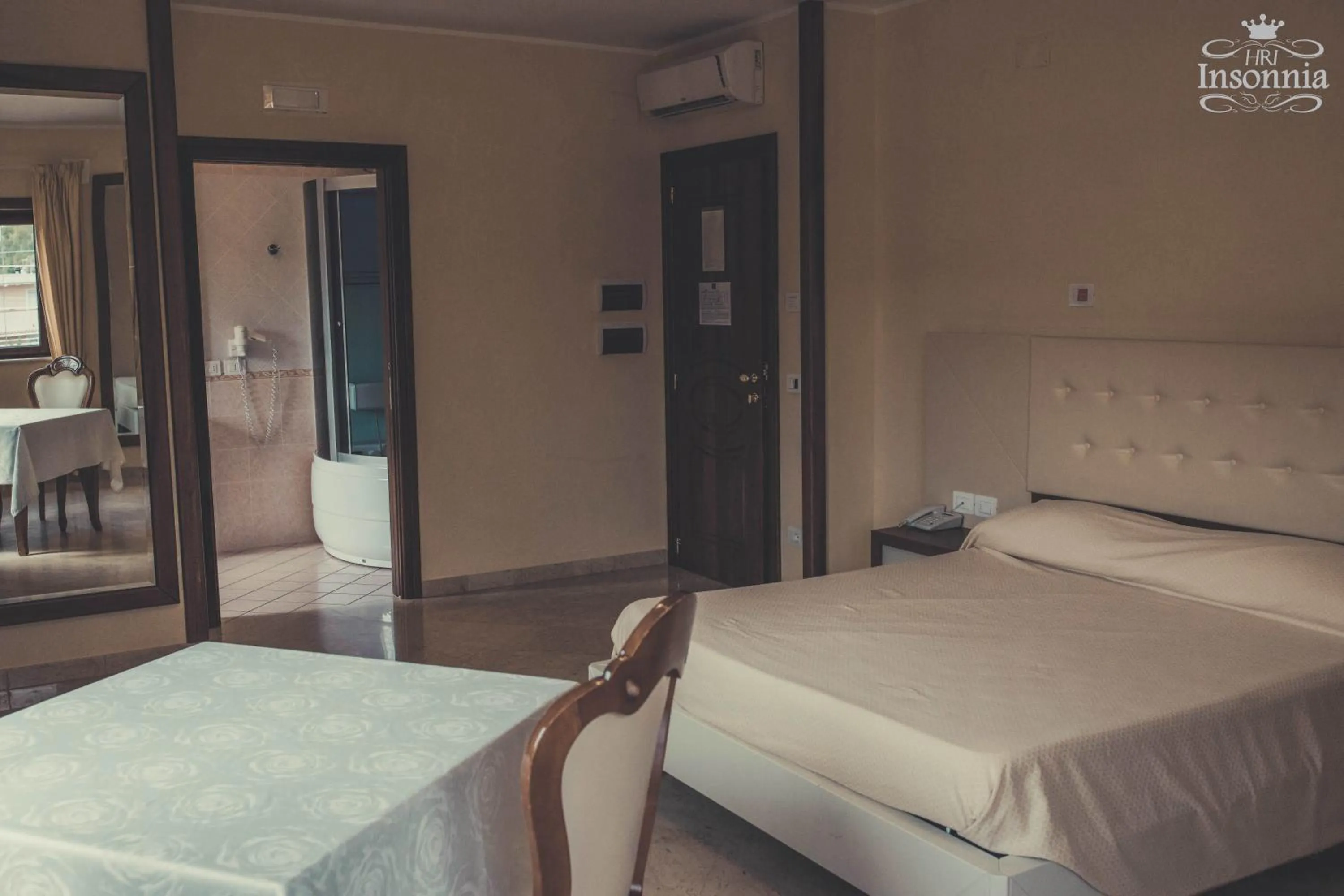 Bed in Hotel Insonnia