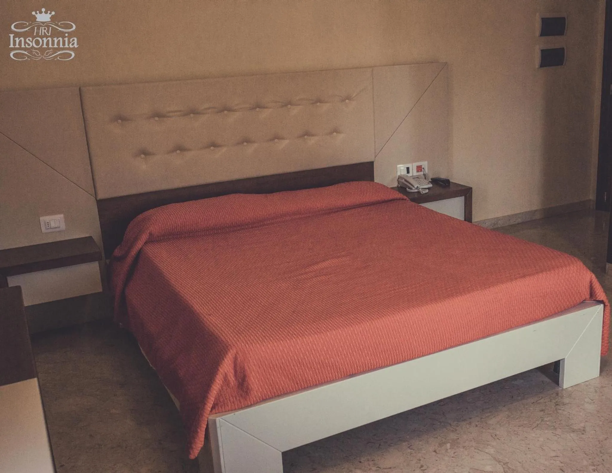 Bed in Hotel Insonnia