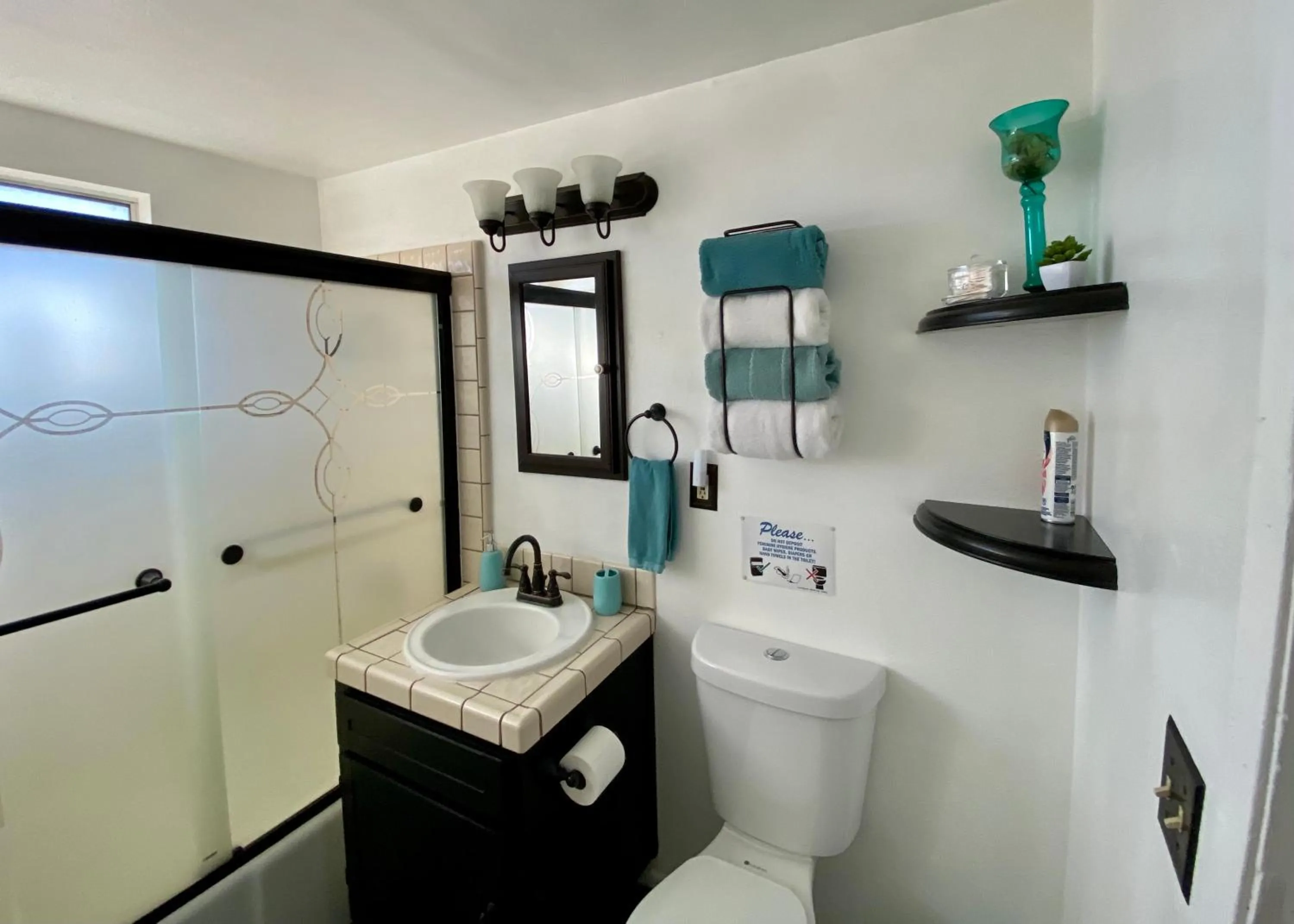 Bathroom in Center Street Villas