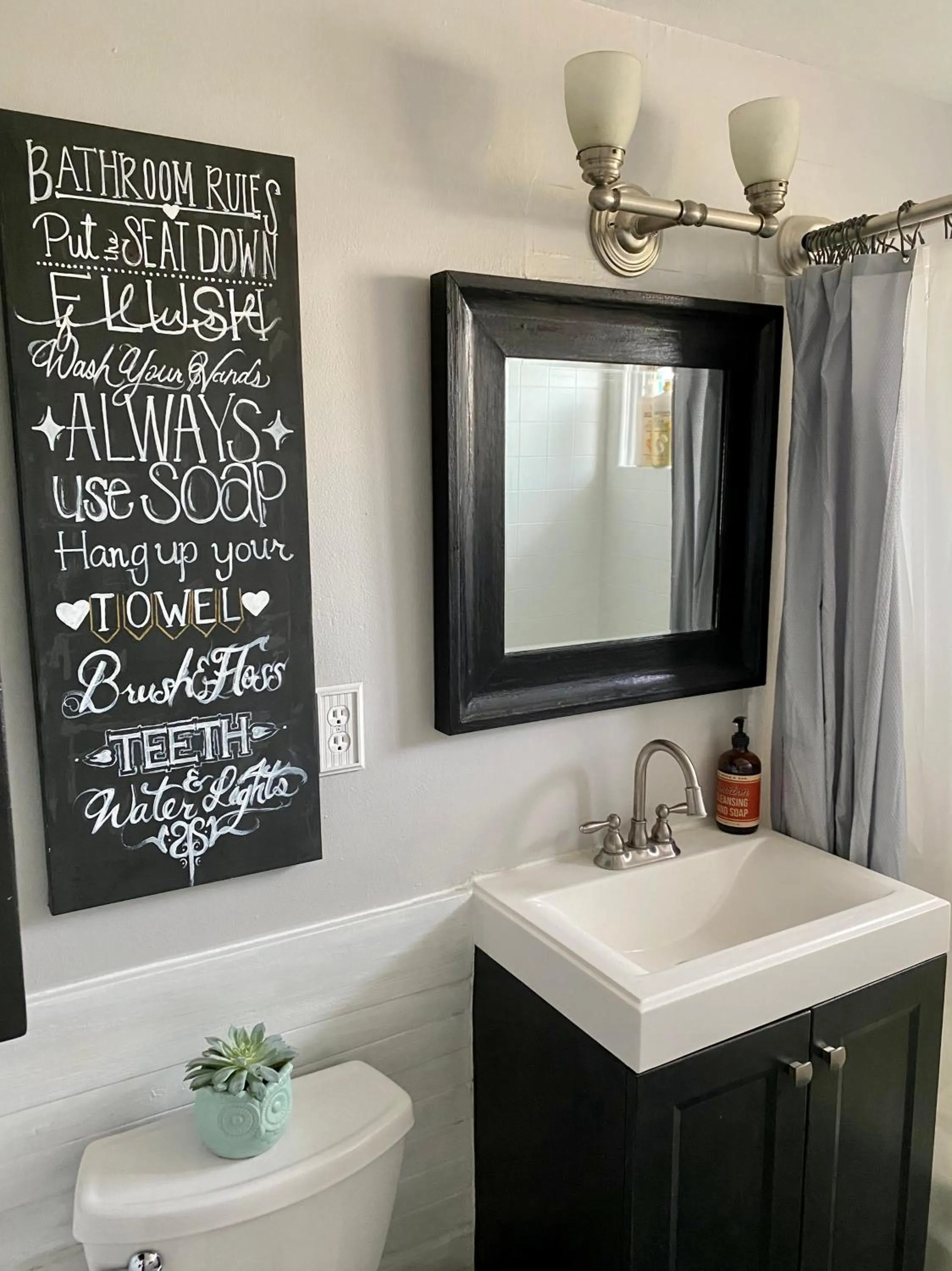 Bathroom in Center Street Villas