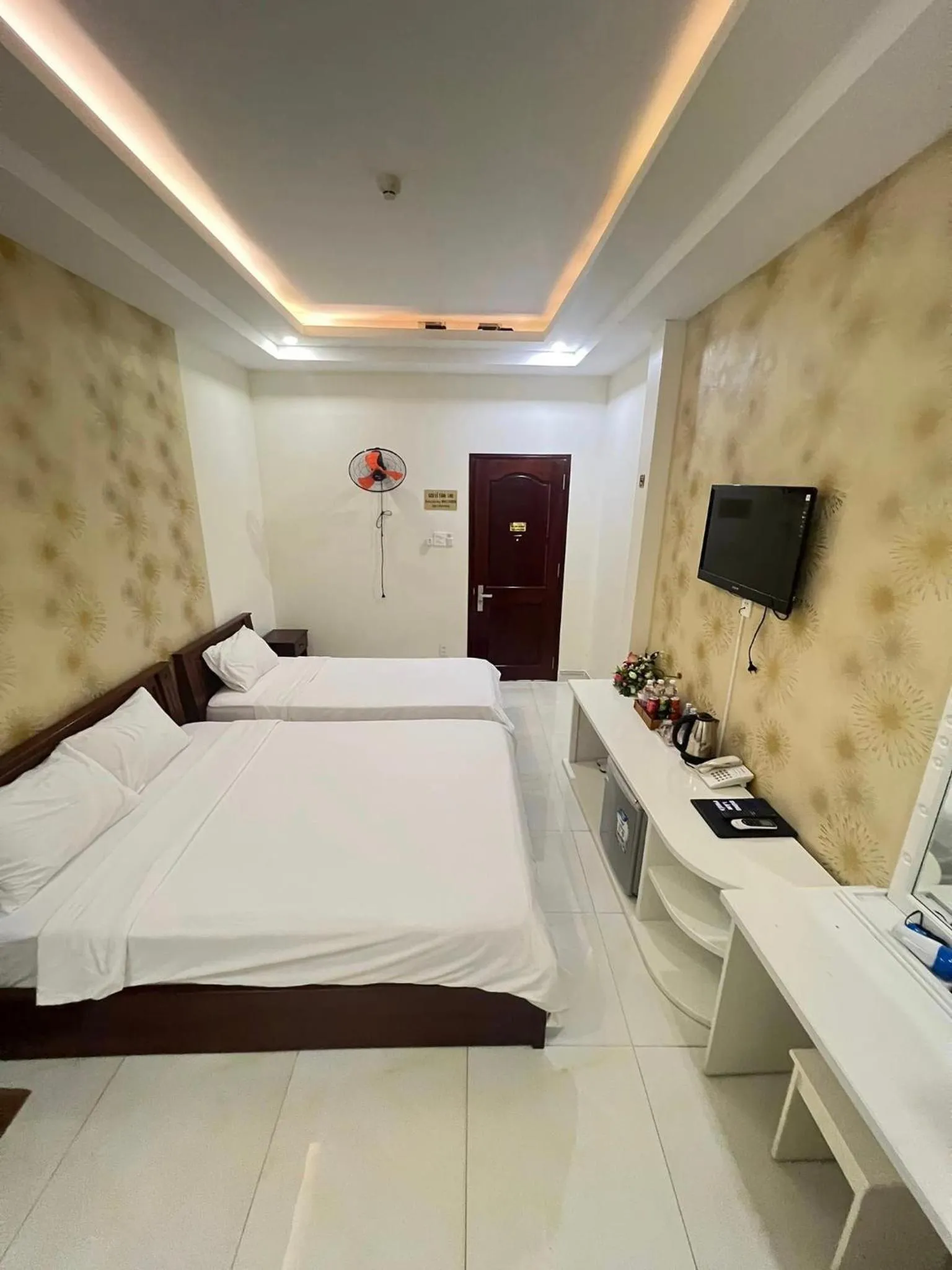 Bed in VẠN LỘC HOTEL