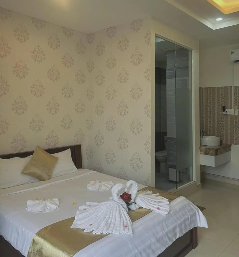 Bed in VẠN LỘC HOTEL