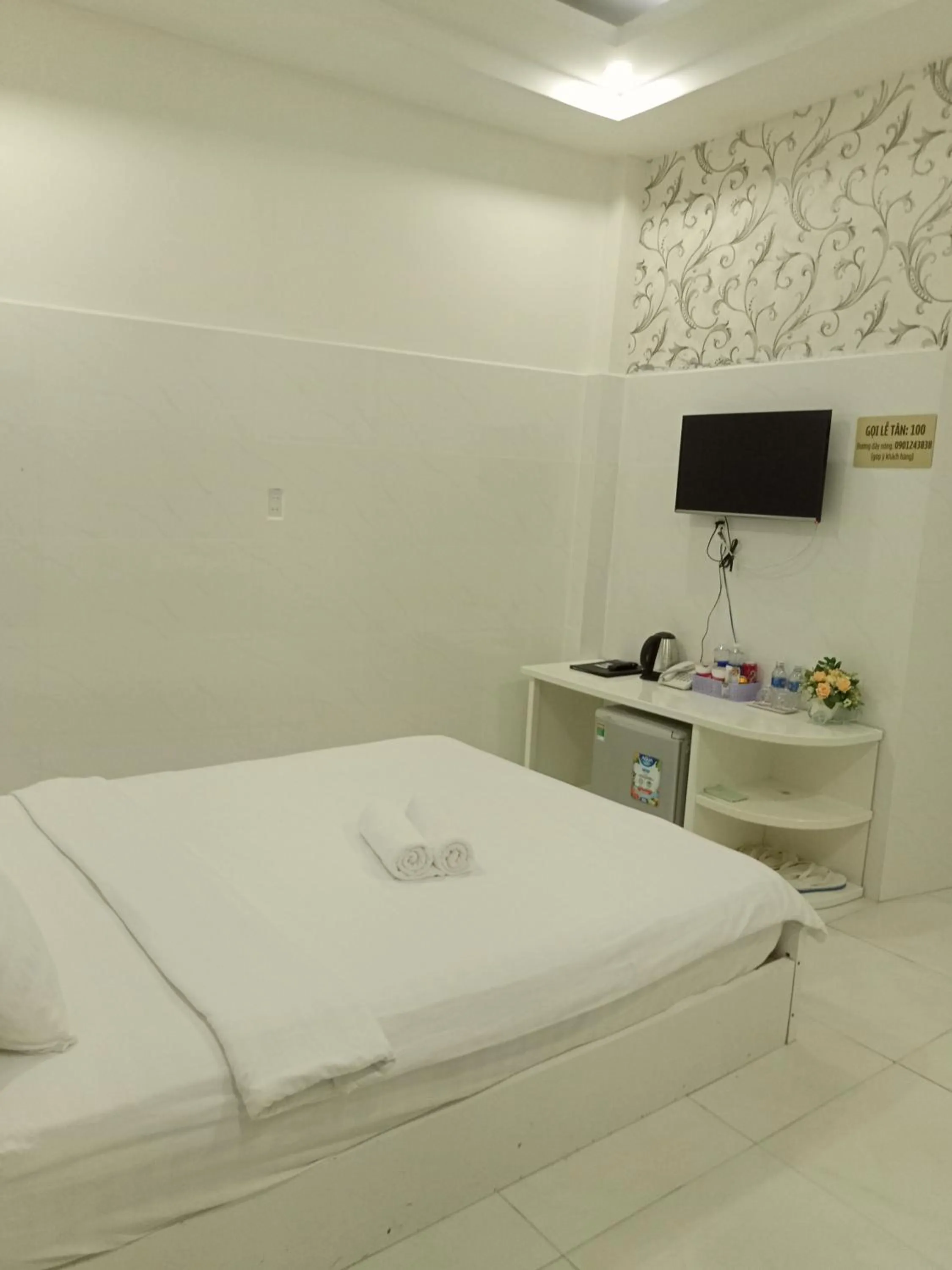 Bed in VẠN LỘC HOTEL