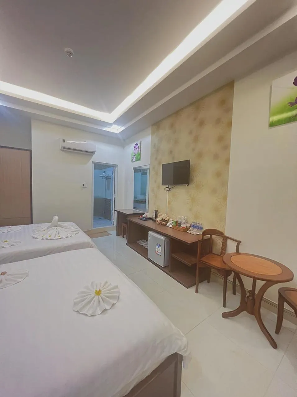 Bed in VẠN LỘC HOTEL