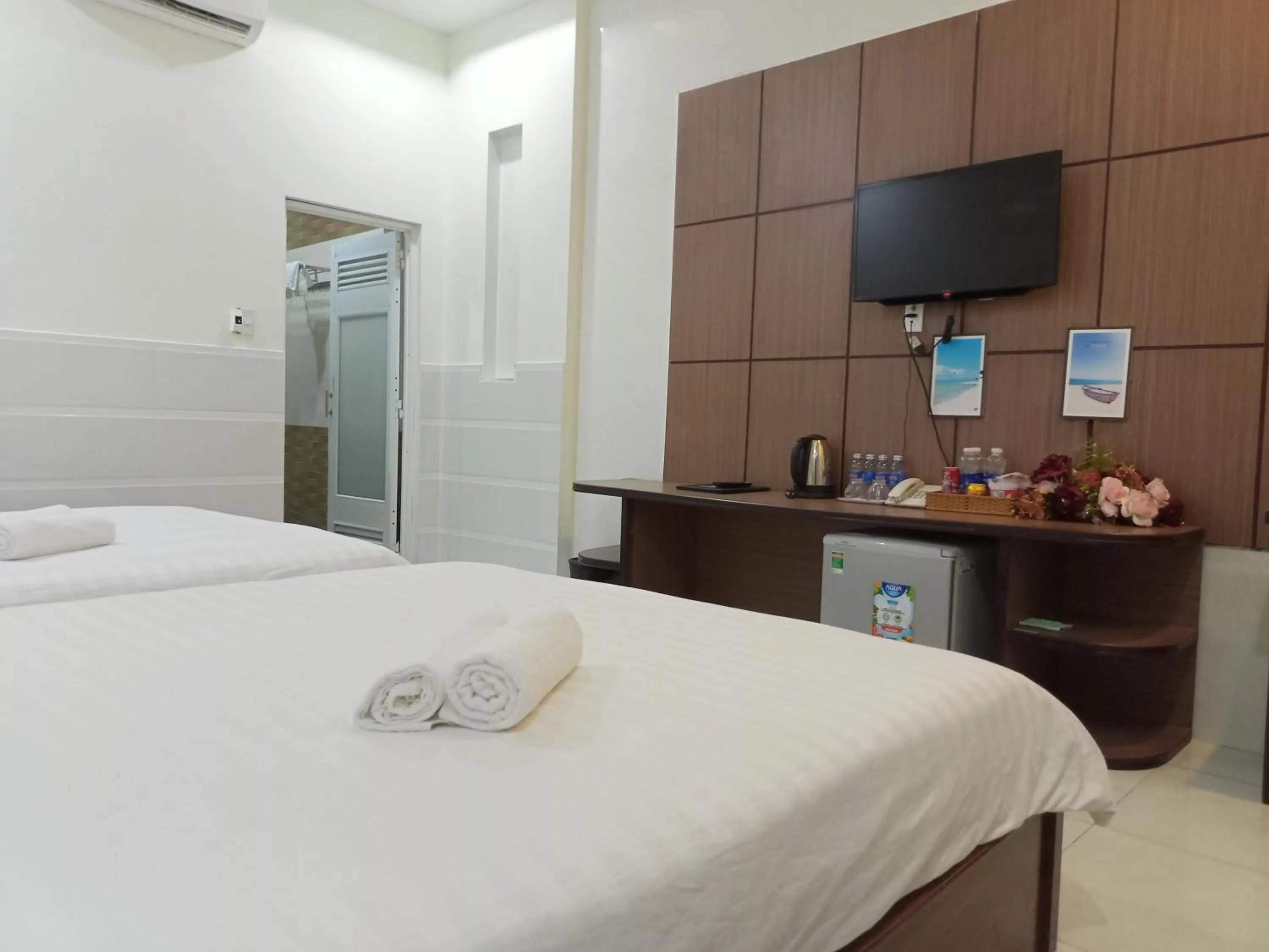 Bed in VẠN LỘC HOTEL