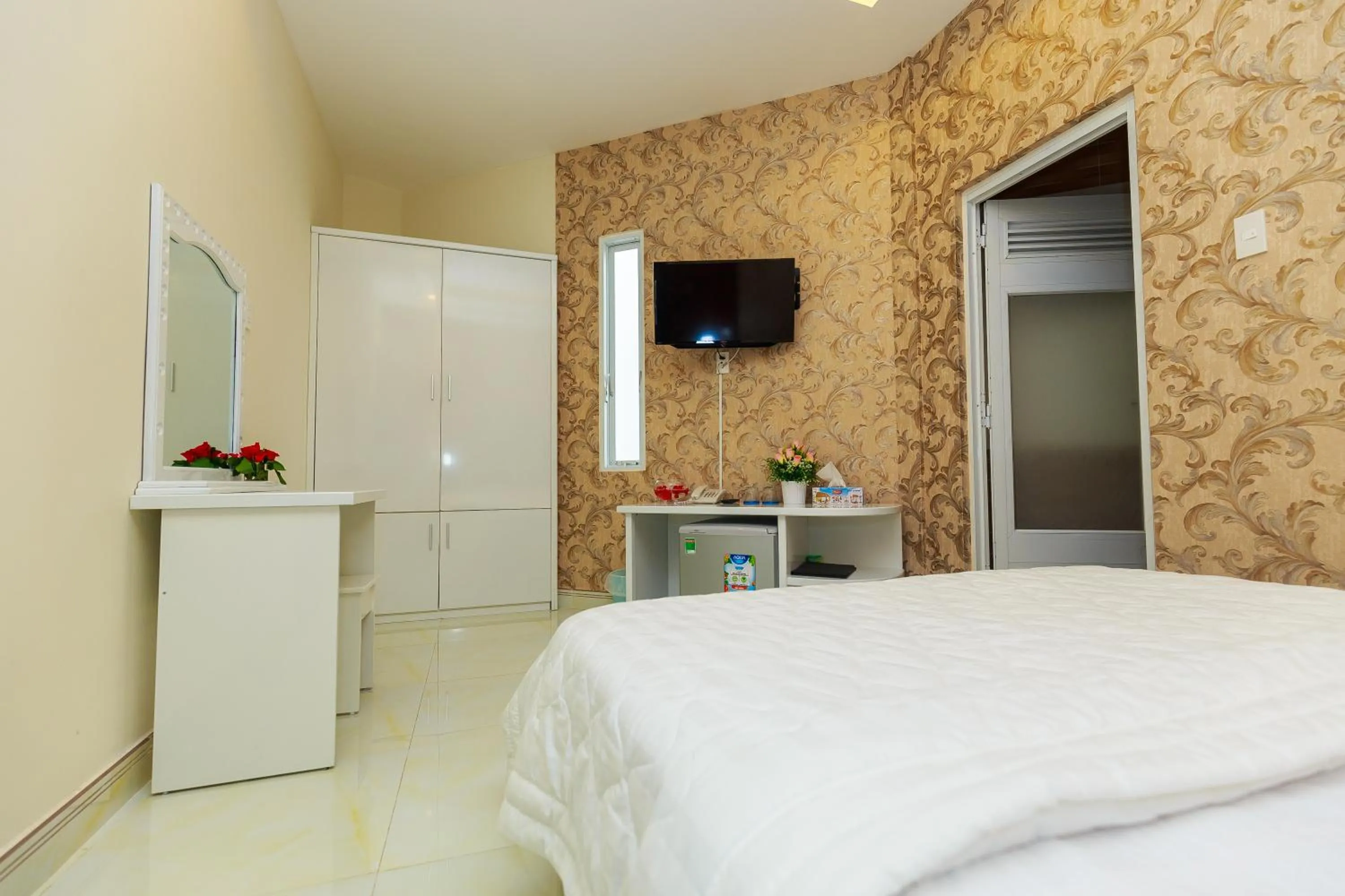 Bed in VẠN LỘC HOTEL