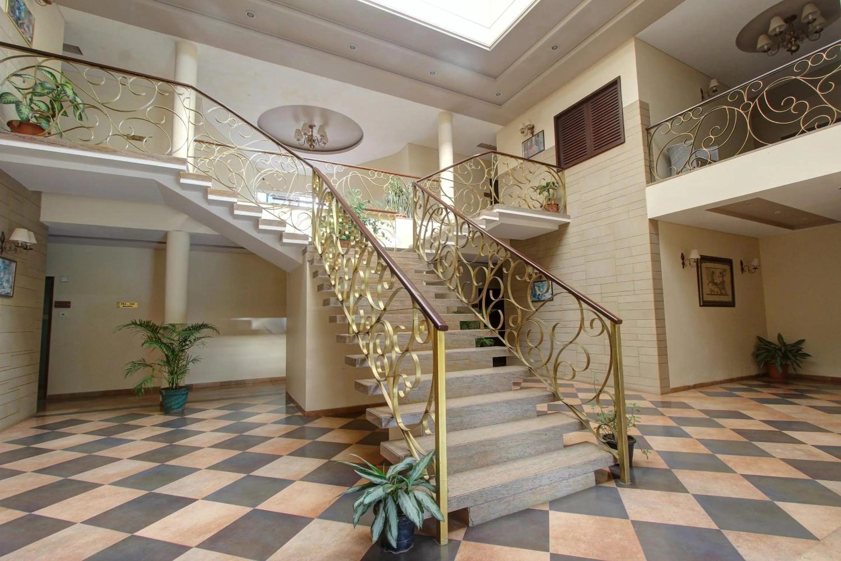 Lobby or reception in Golden Amoon Resort