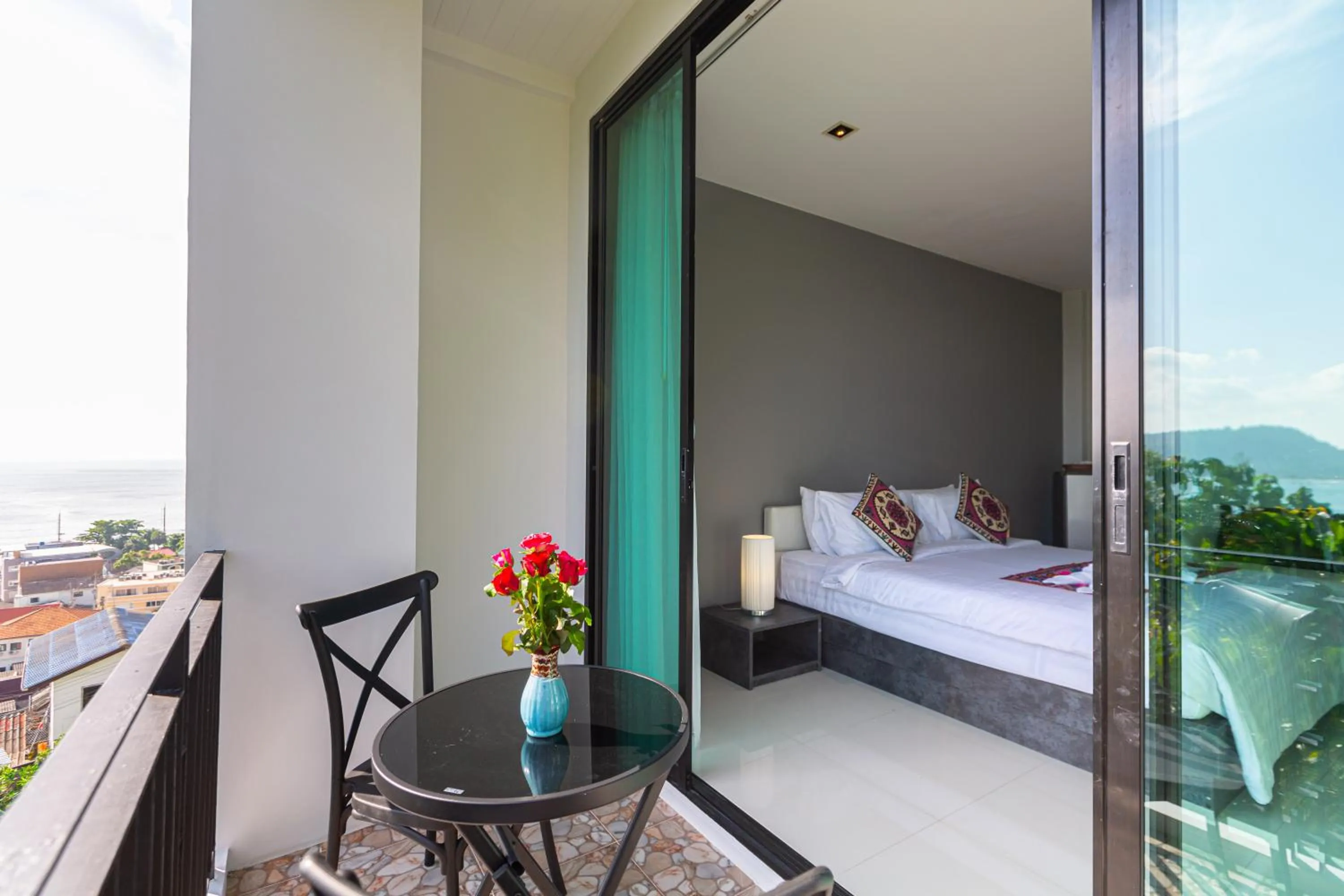 Natural landscape, Bed in Rossarin Sea View Patong