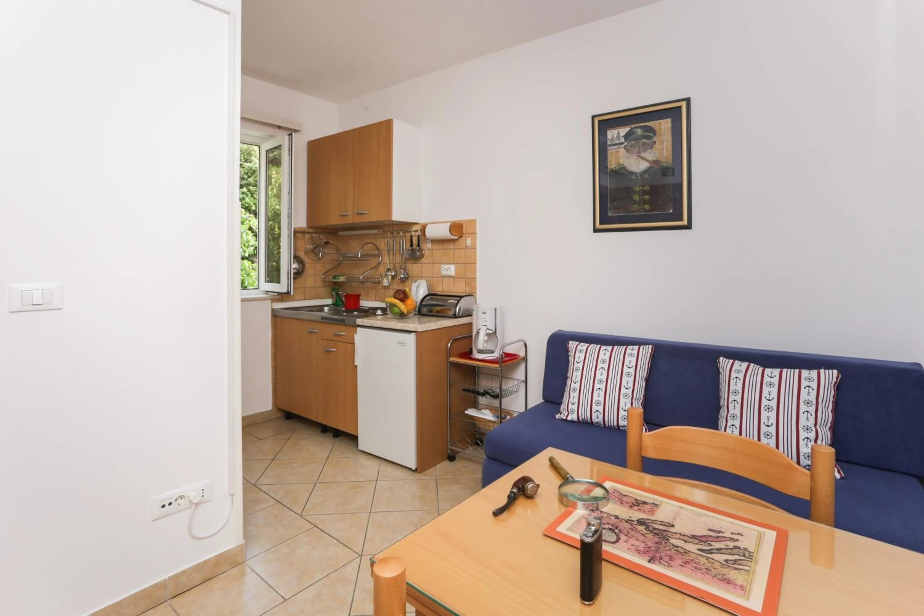 Kitchen or kitchenette in K-apartments