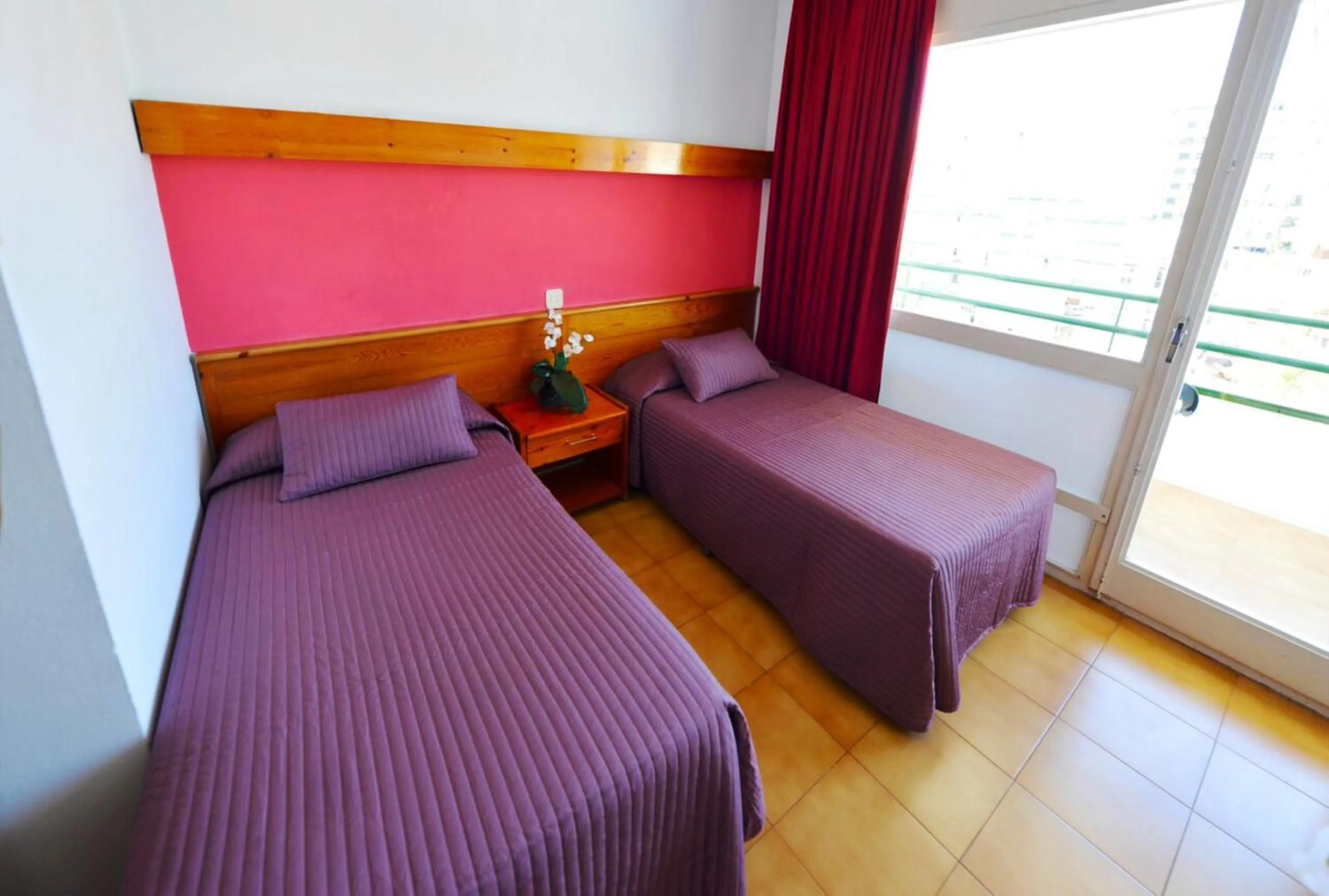 Decorative detail, Bed in Hostal Magnolia