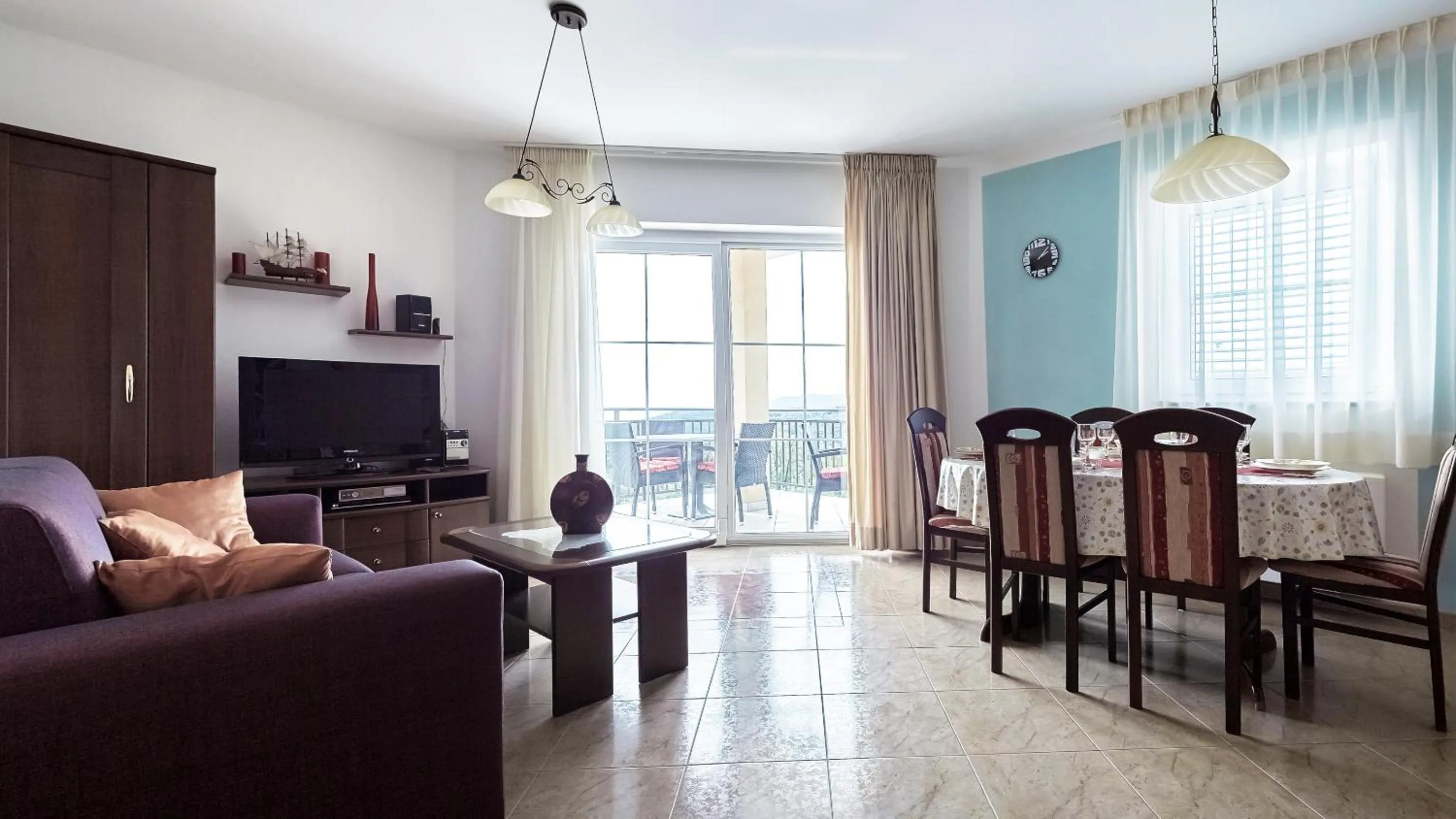 Living room in Apartments Villa Venera